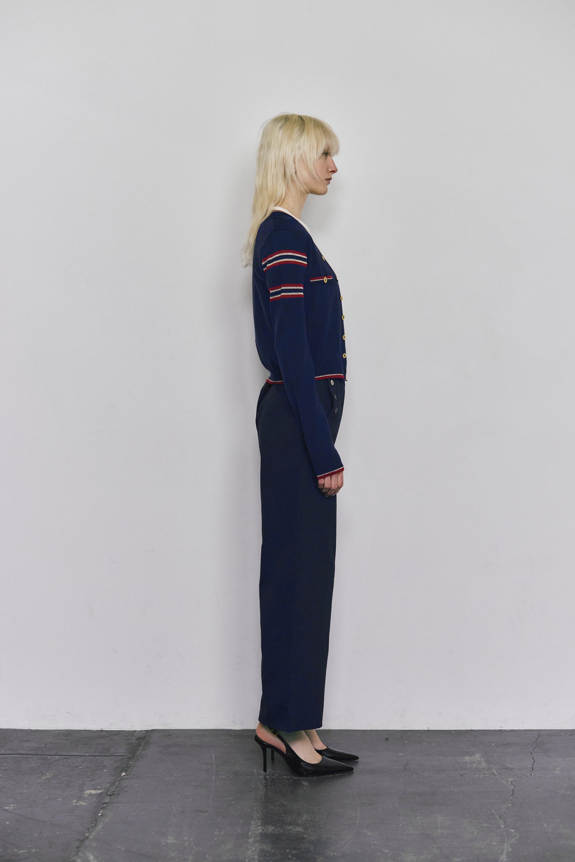 Hans cardigan - Navy