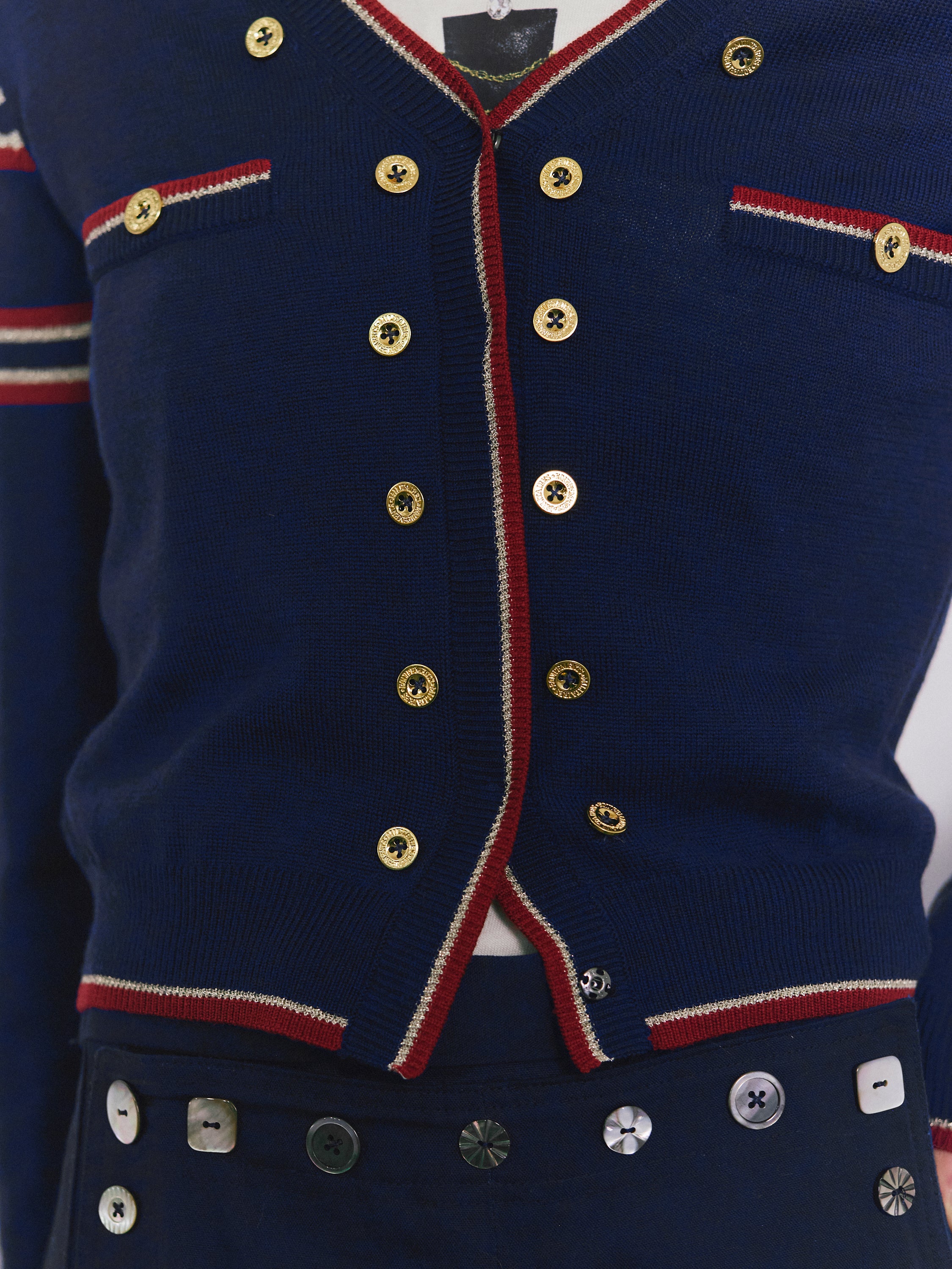 Hans cardigan - Navy