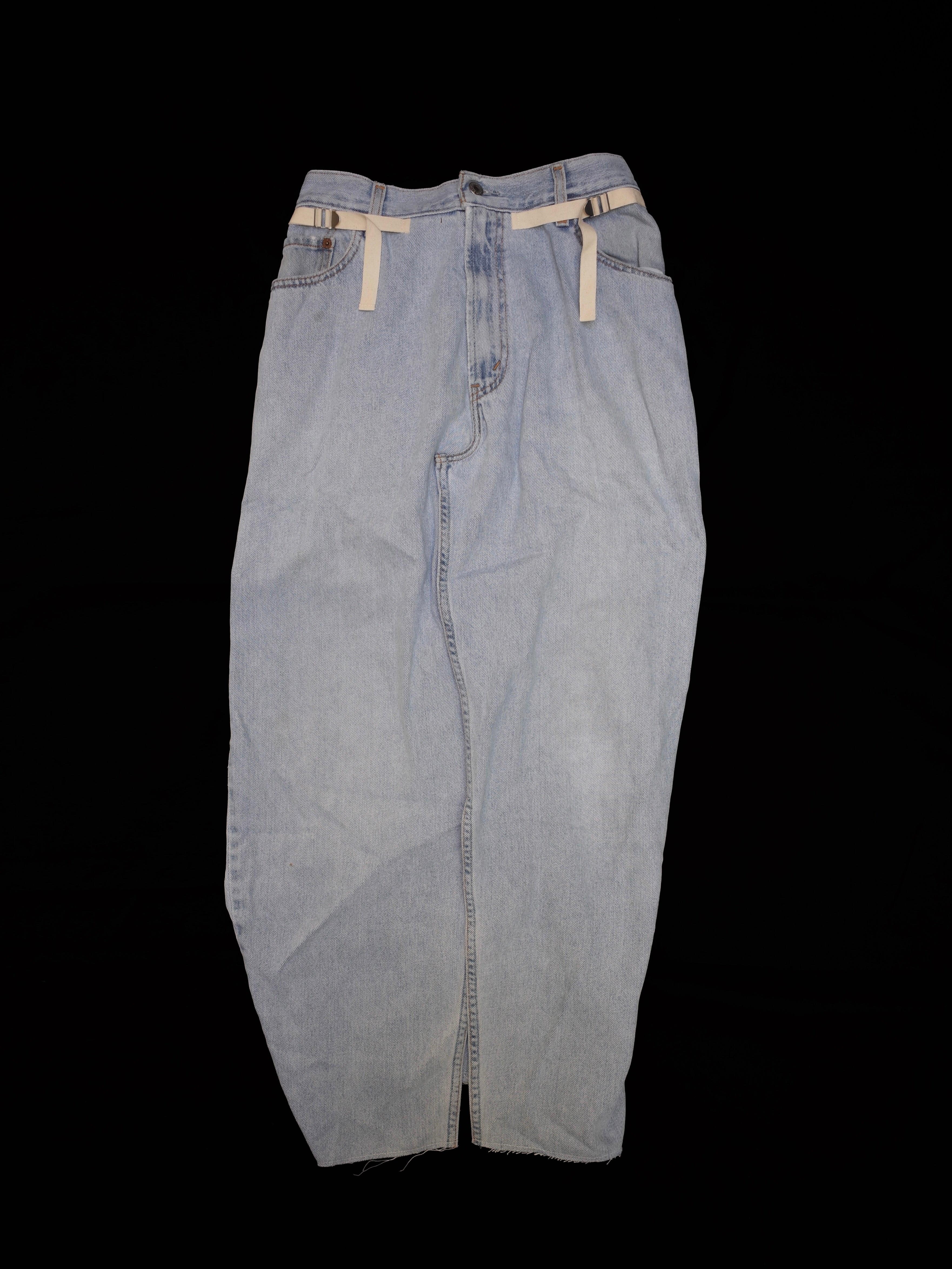 ATELIER by Create Clair / Remake denim skirt - 2 - Blue - S