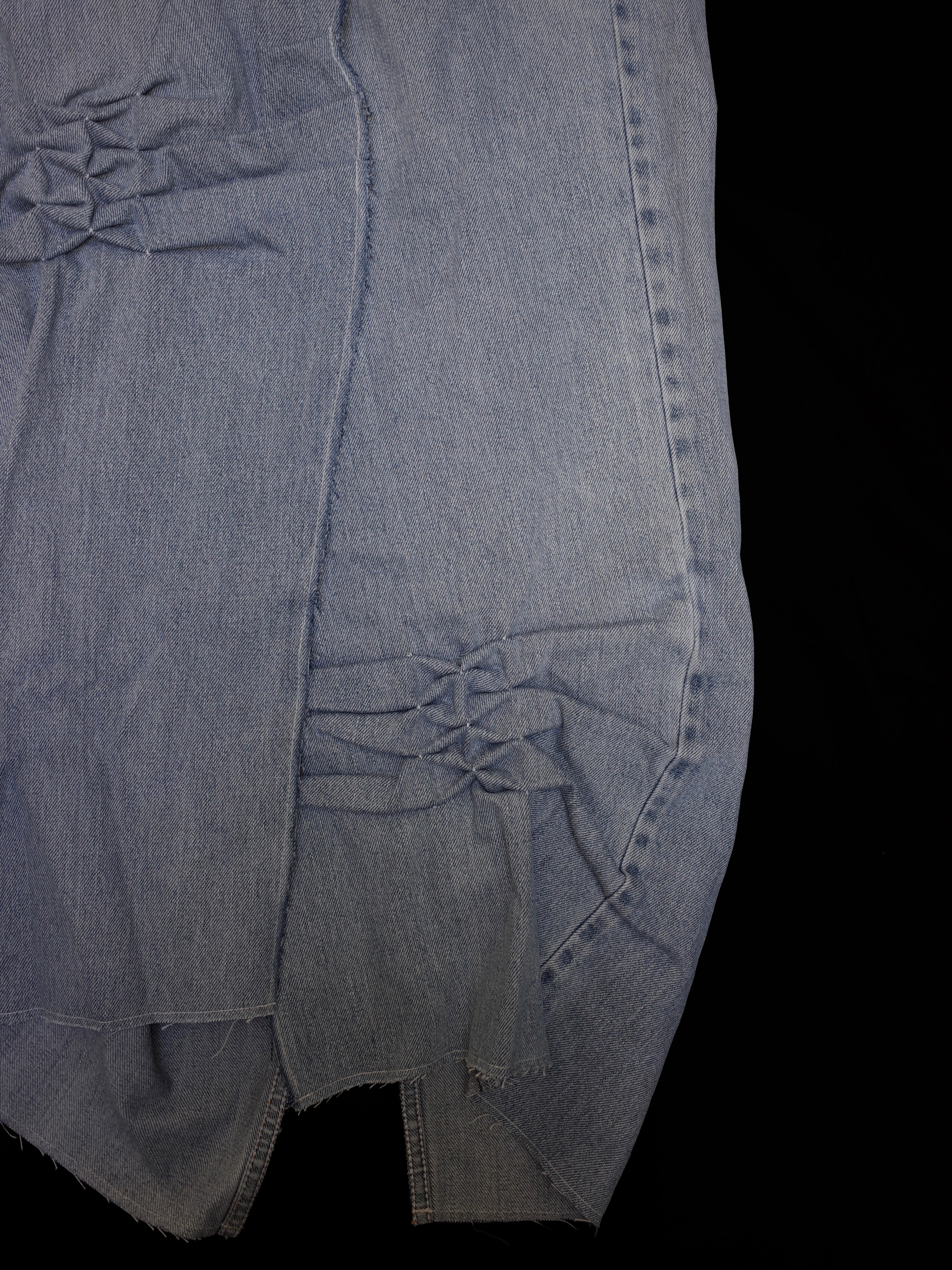 ATELIER by Create Clair / Remake denim skirt - 4 - Blue - M