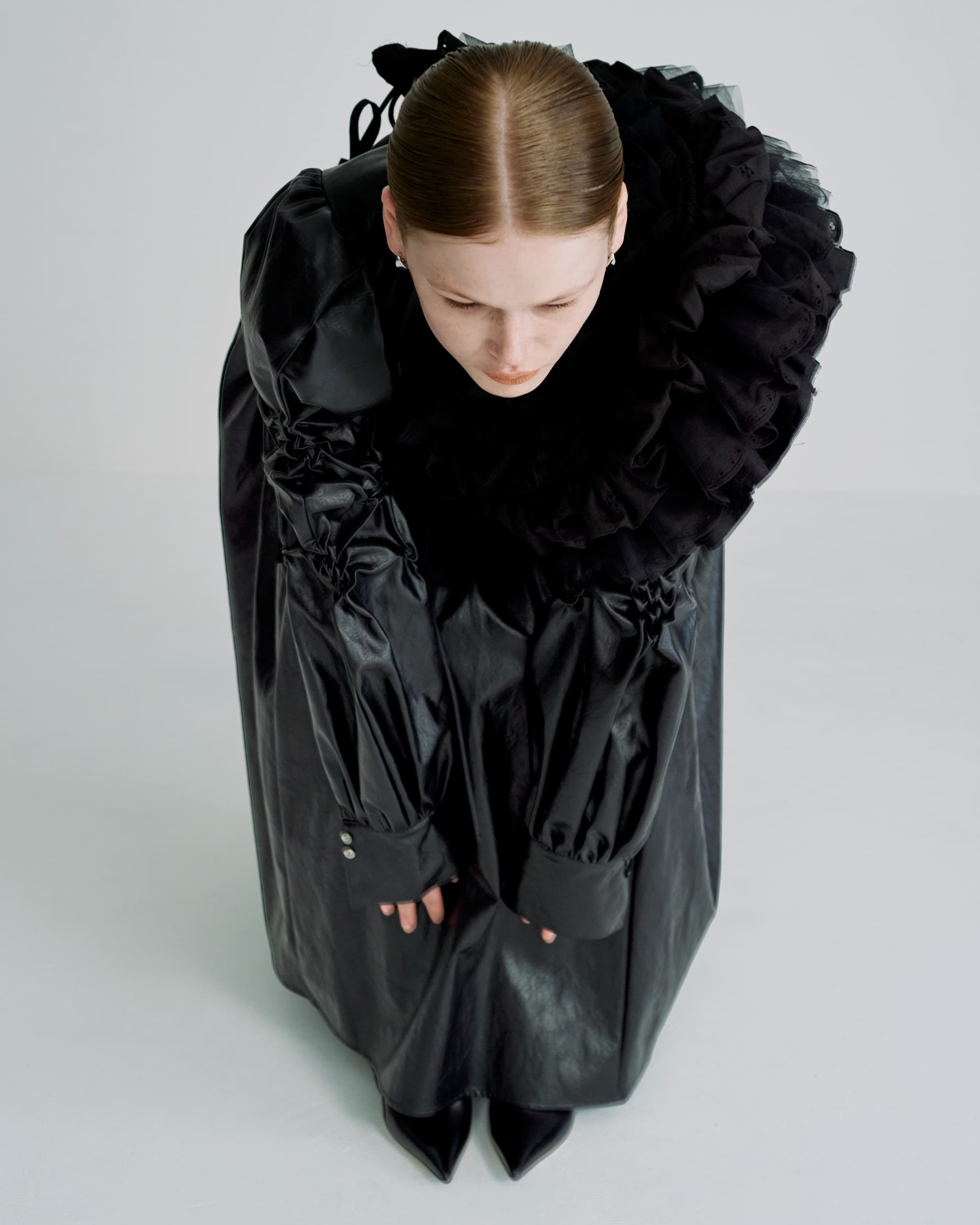 Frill vest - Black
