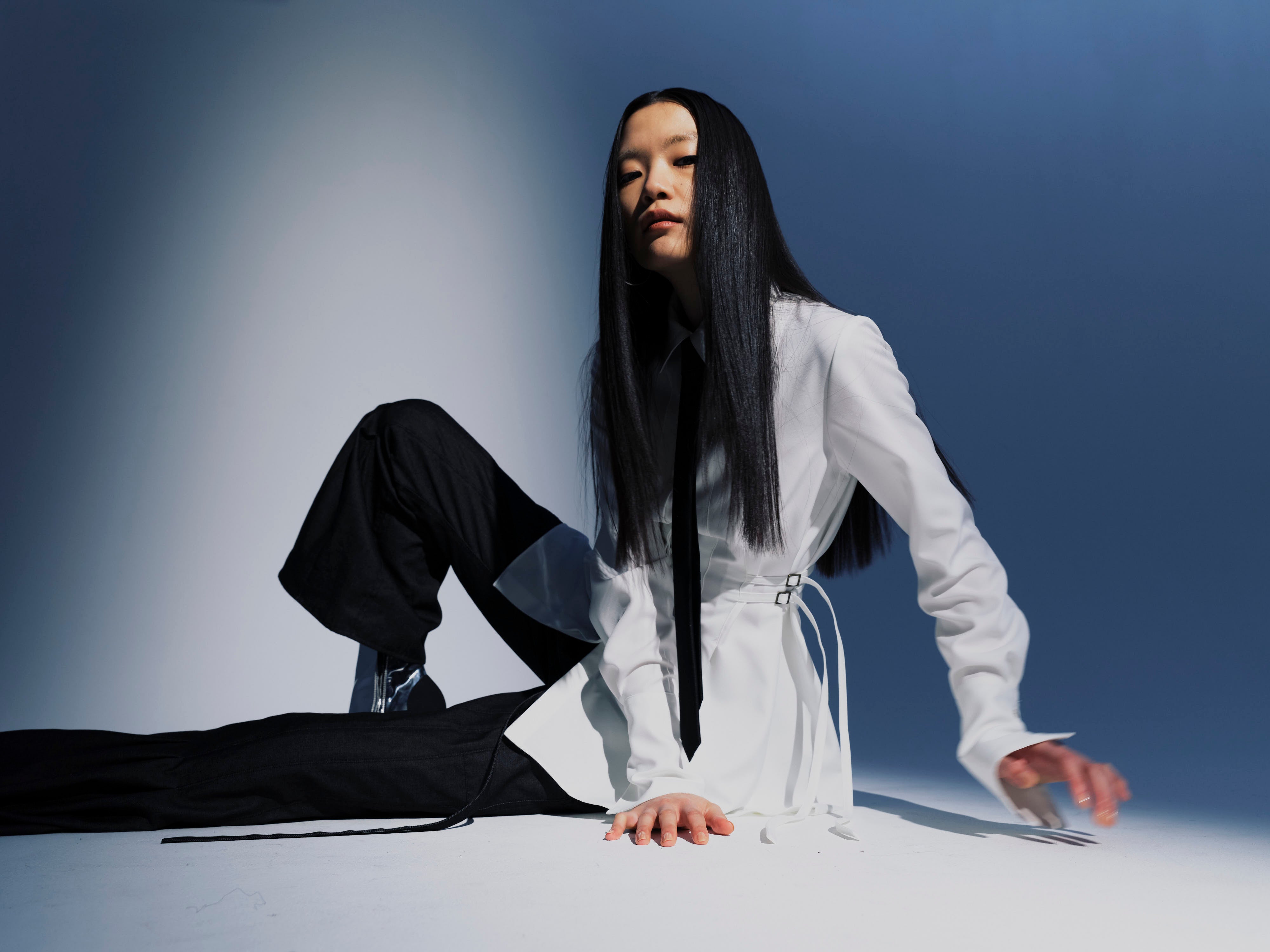 Belt shirt - White