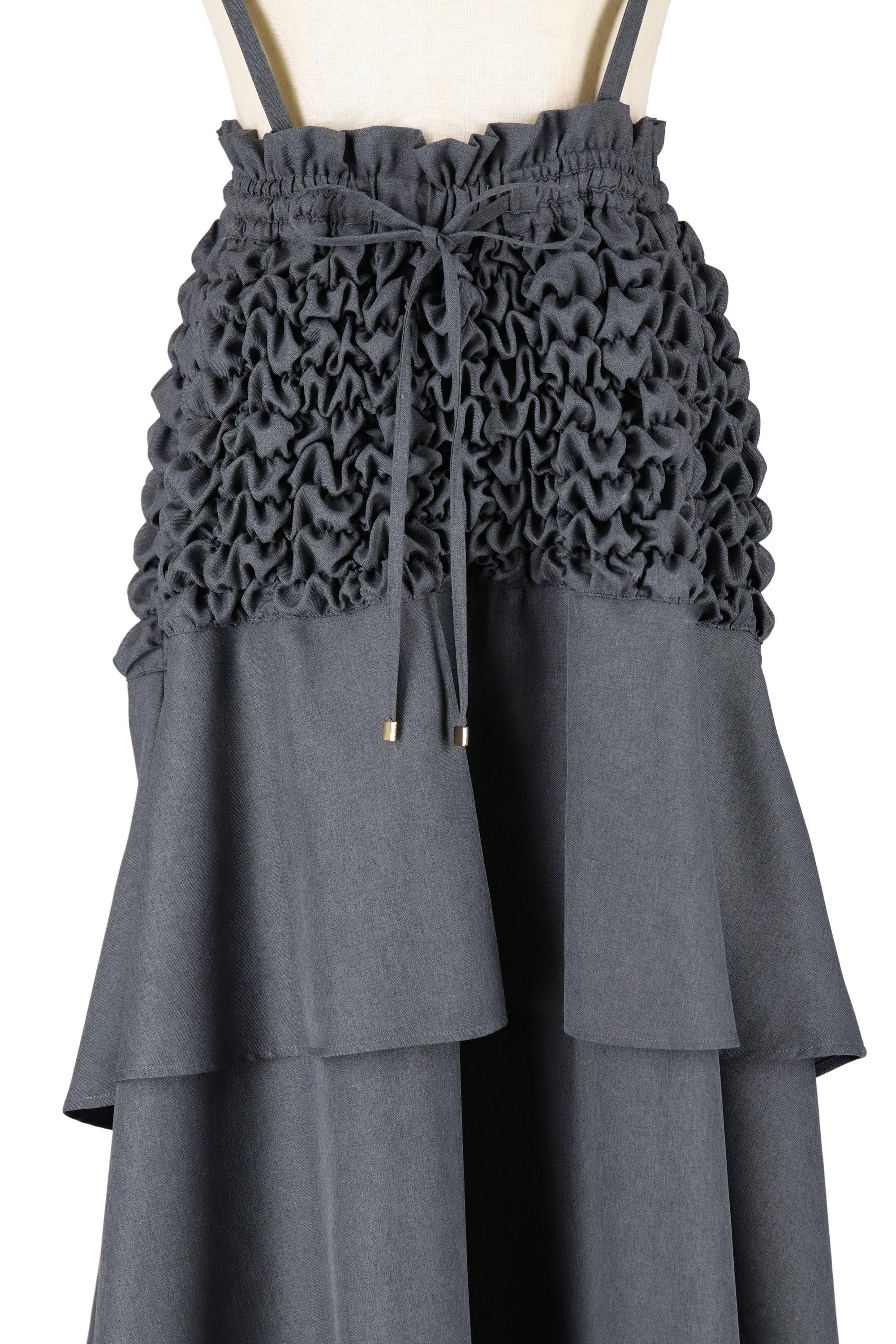 Ruffle skirt - Gray