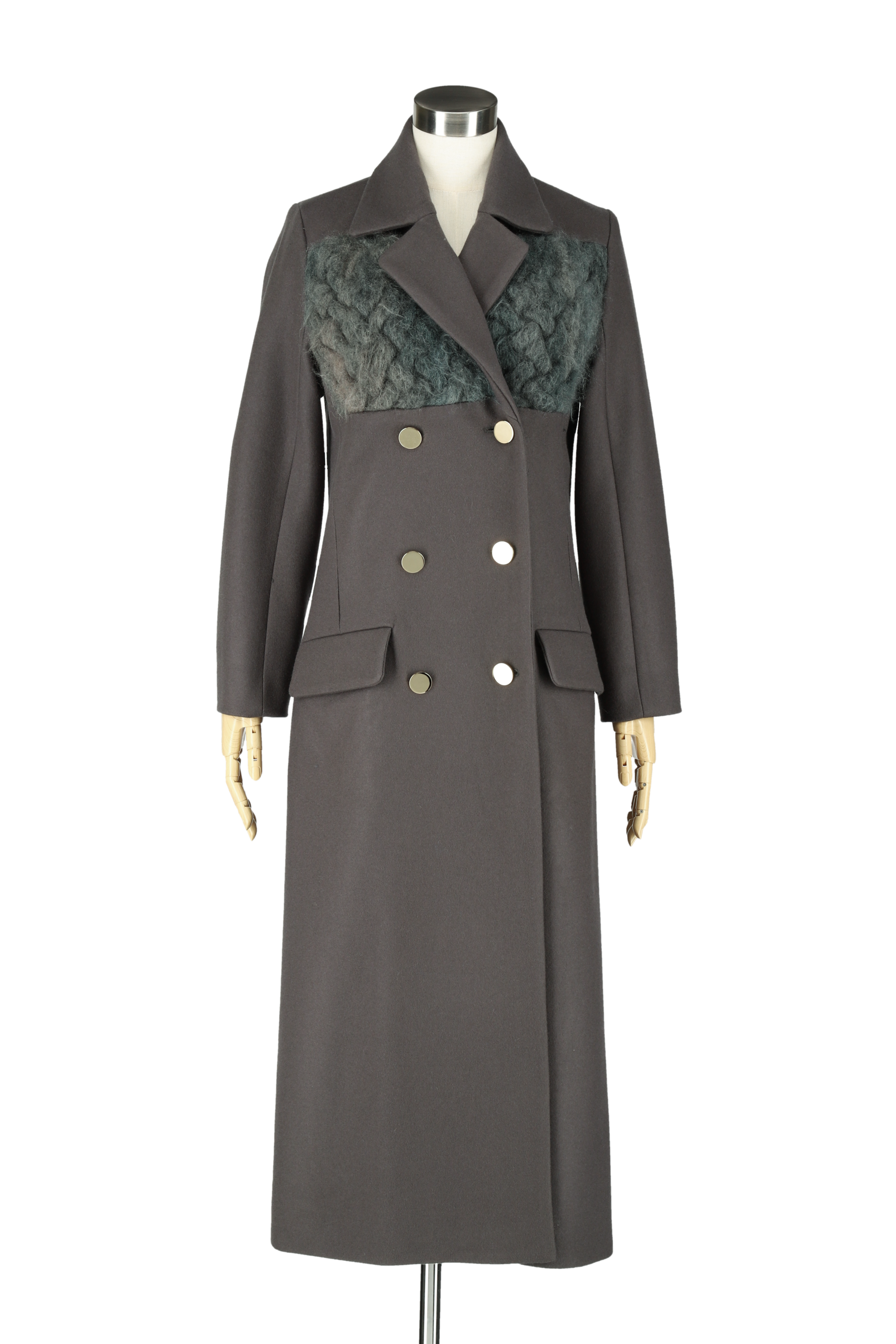 Long chester coat - Green