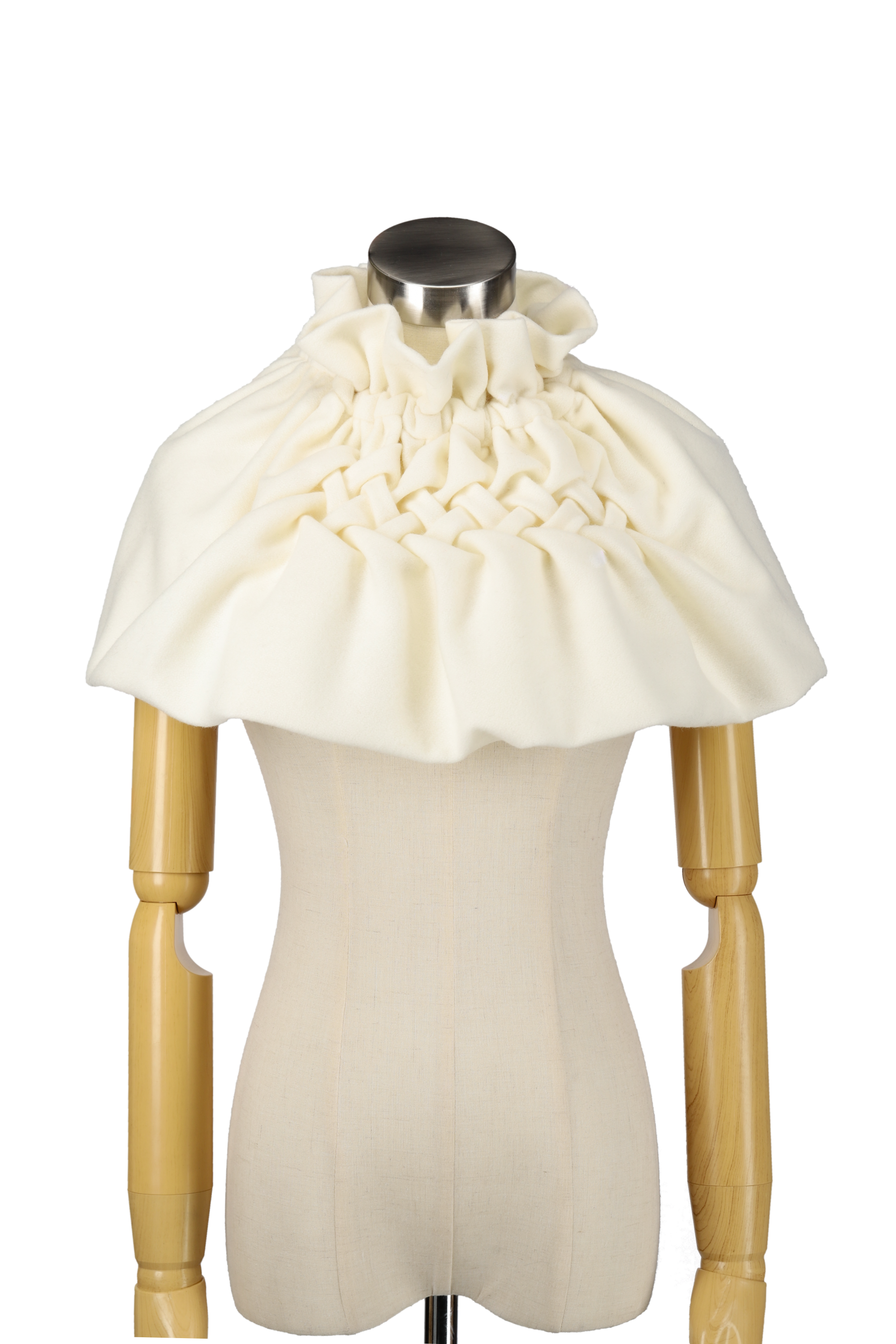 Scrunchie Snood - White