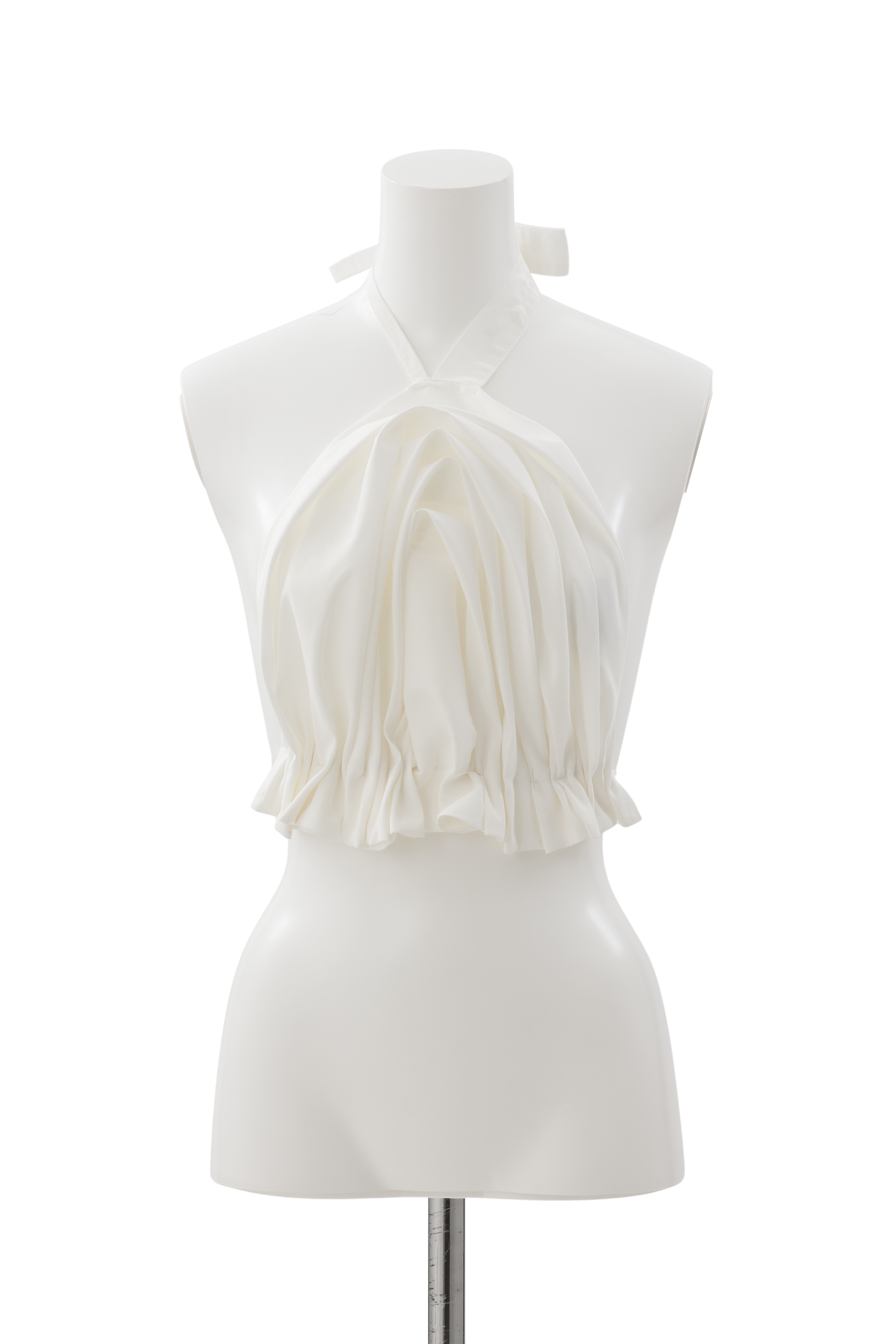 Layer tuck bustier - White