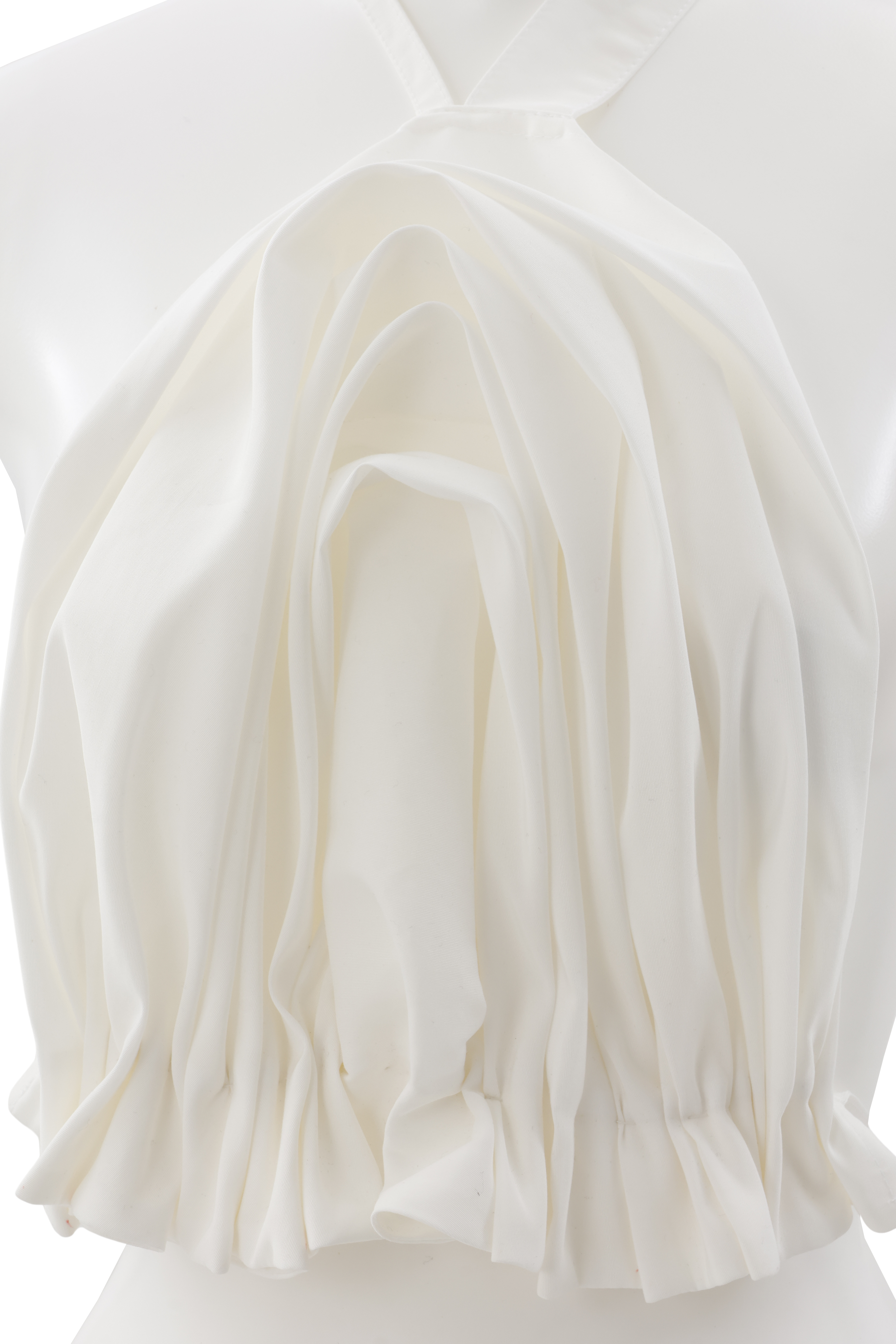 Layer tuck bustier - White