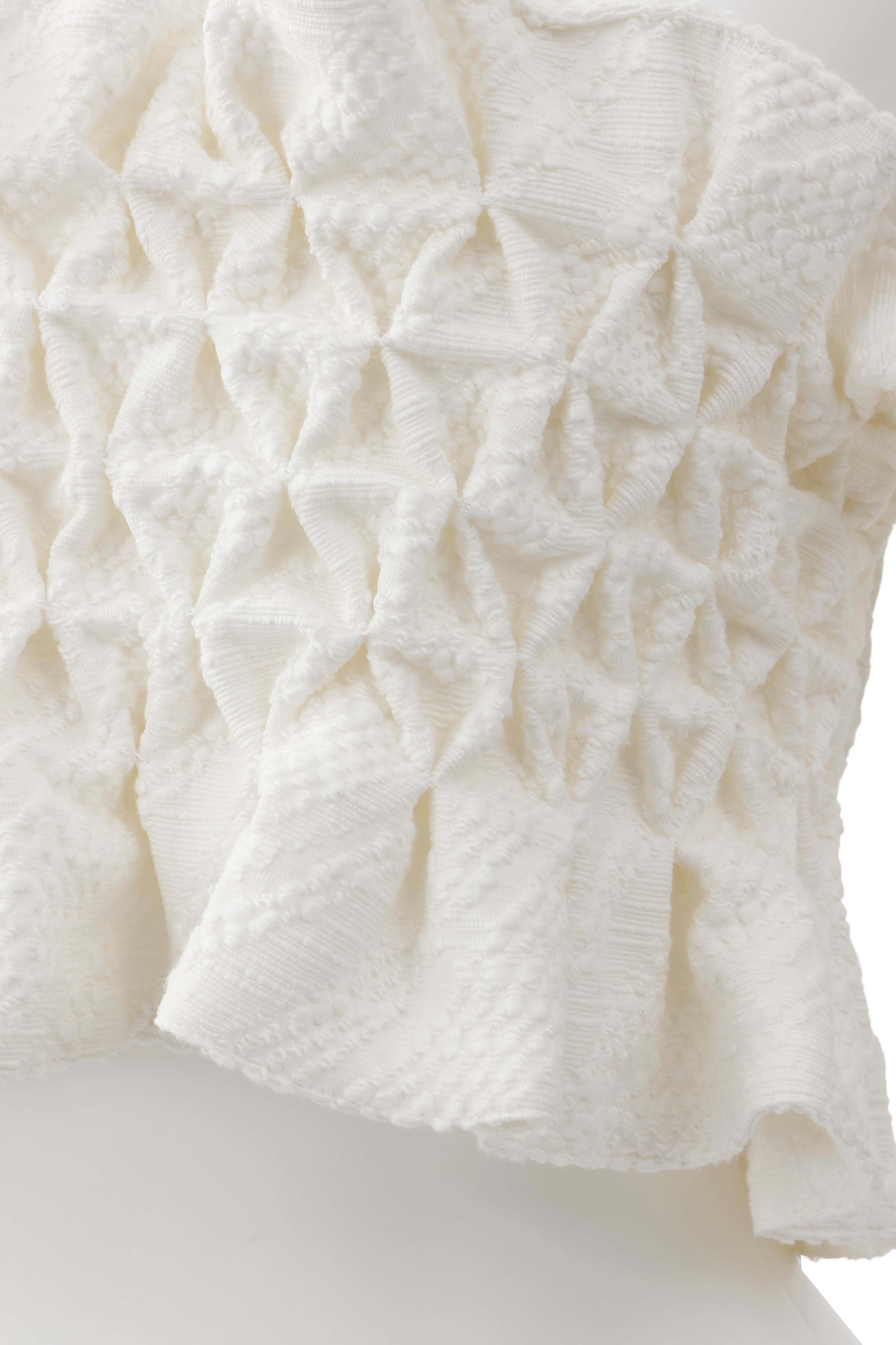 Bouquet bustier - White