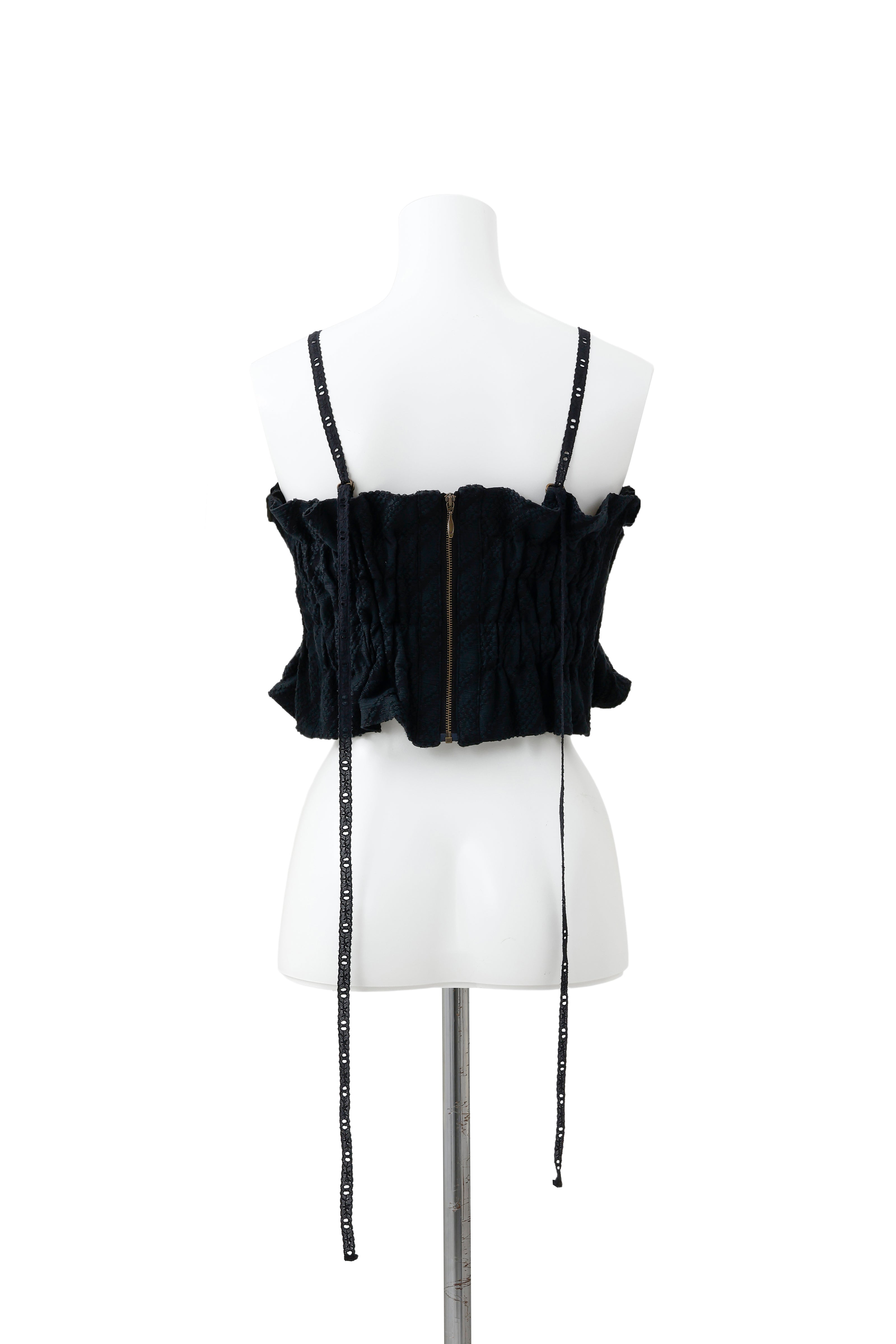 Bouquet bustier - Black