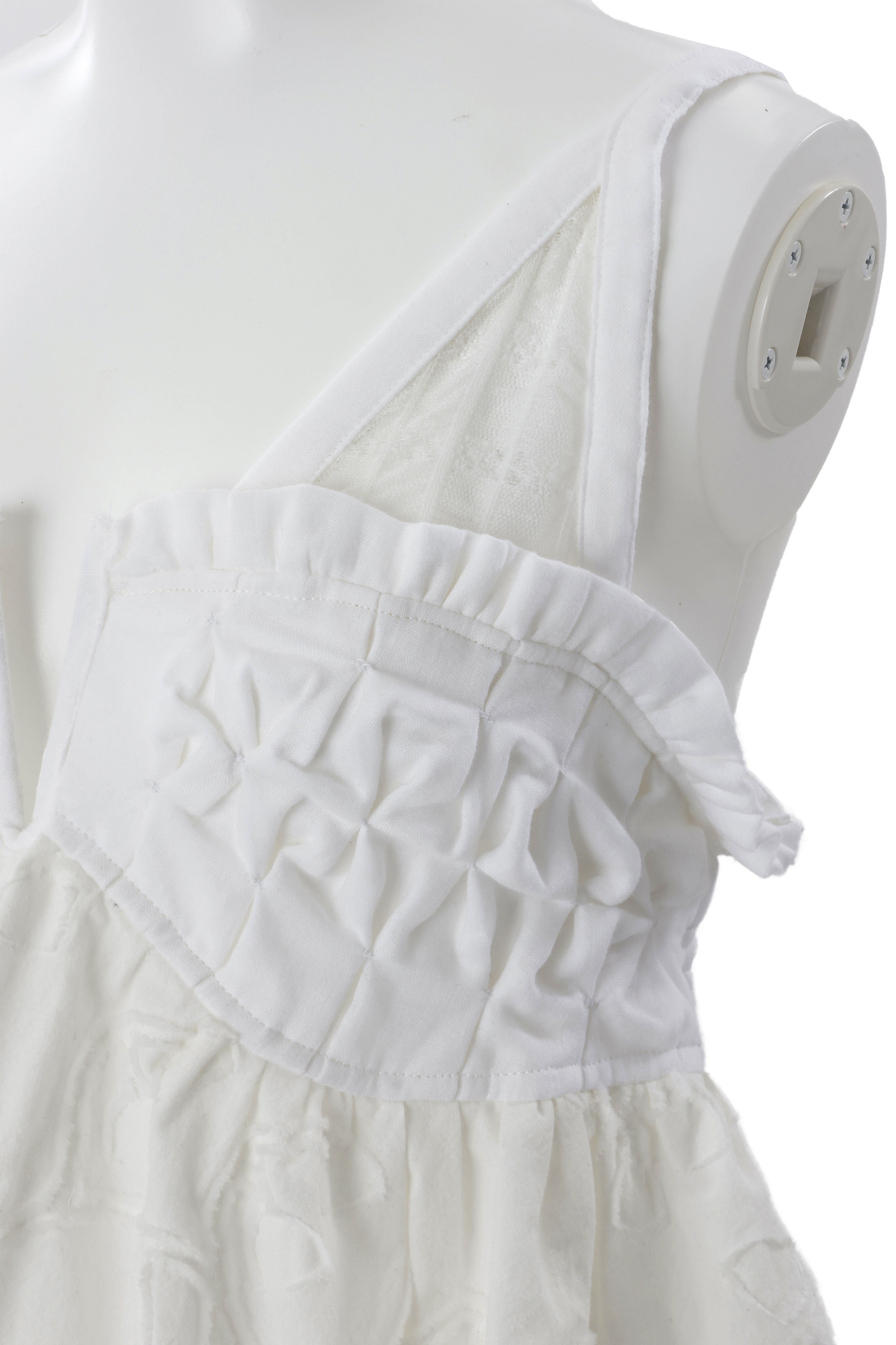 Petal bustier - White