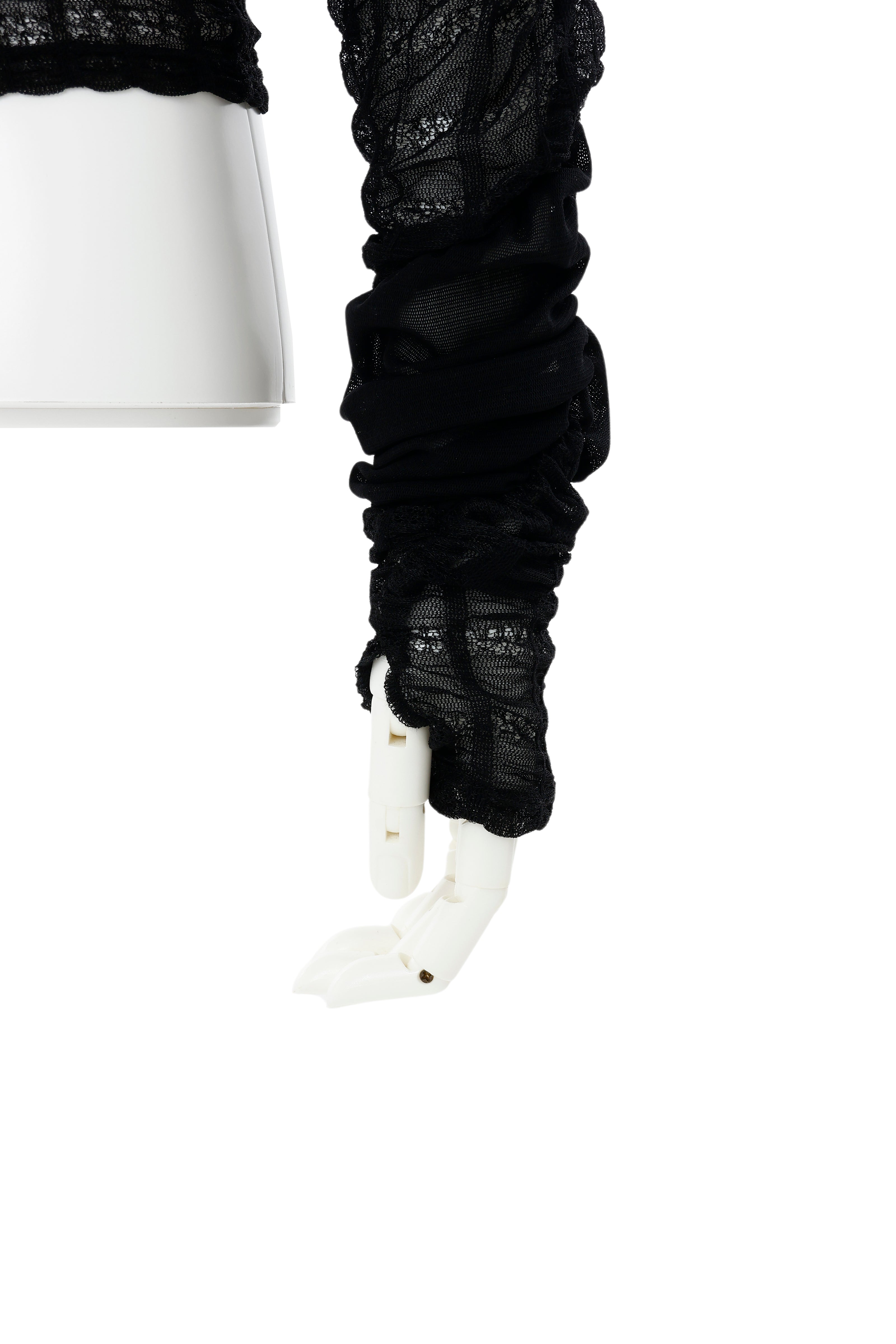 Garden bouquet pullover - Black