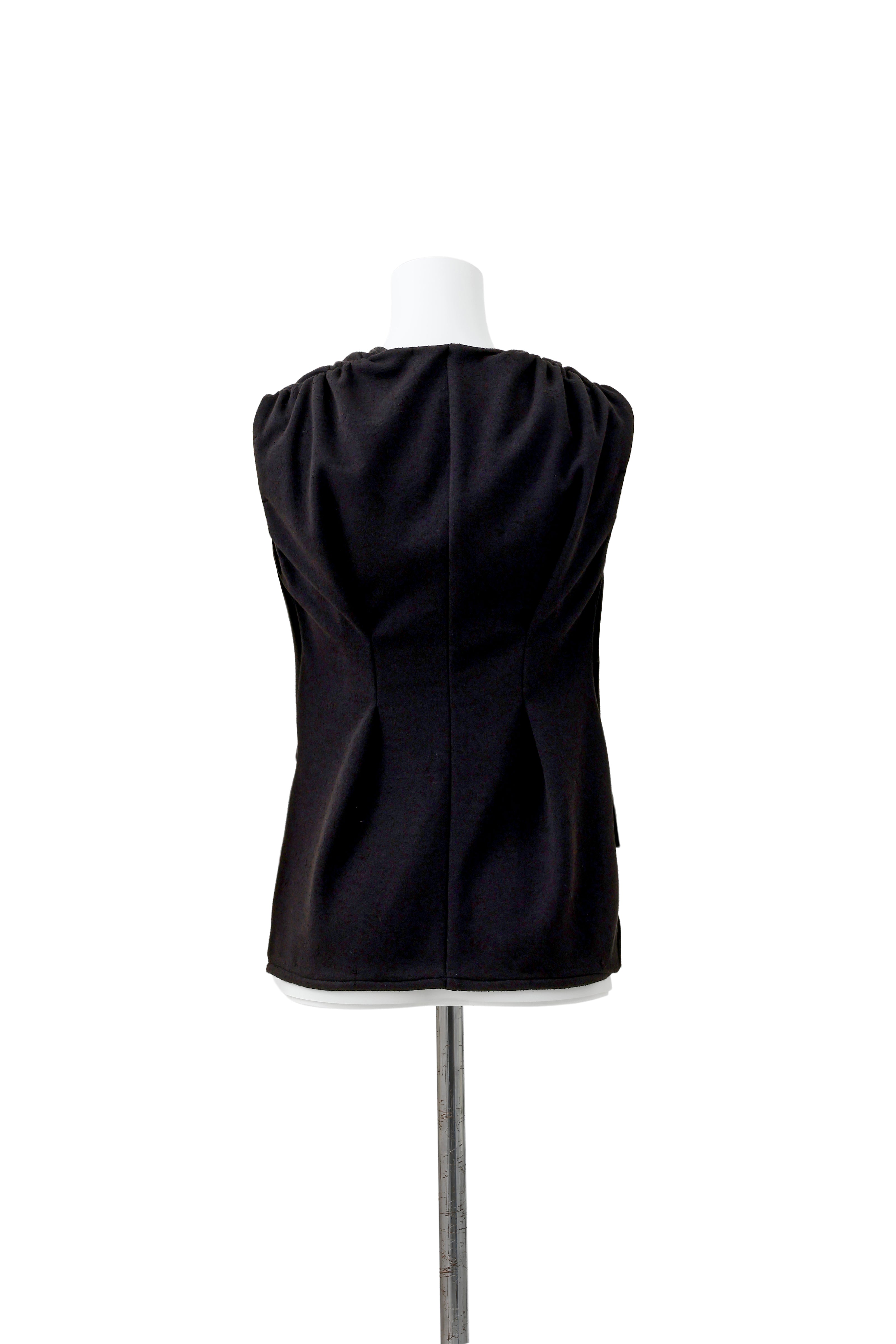 Design twist pullover - Black
