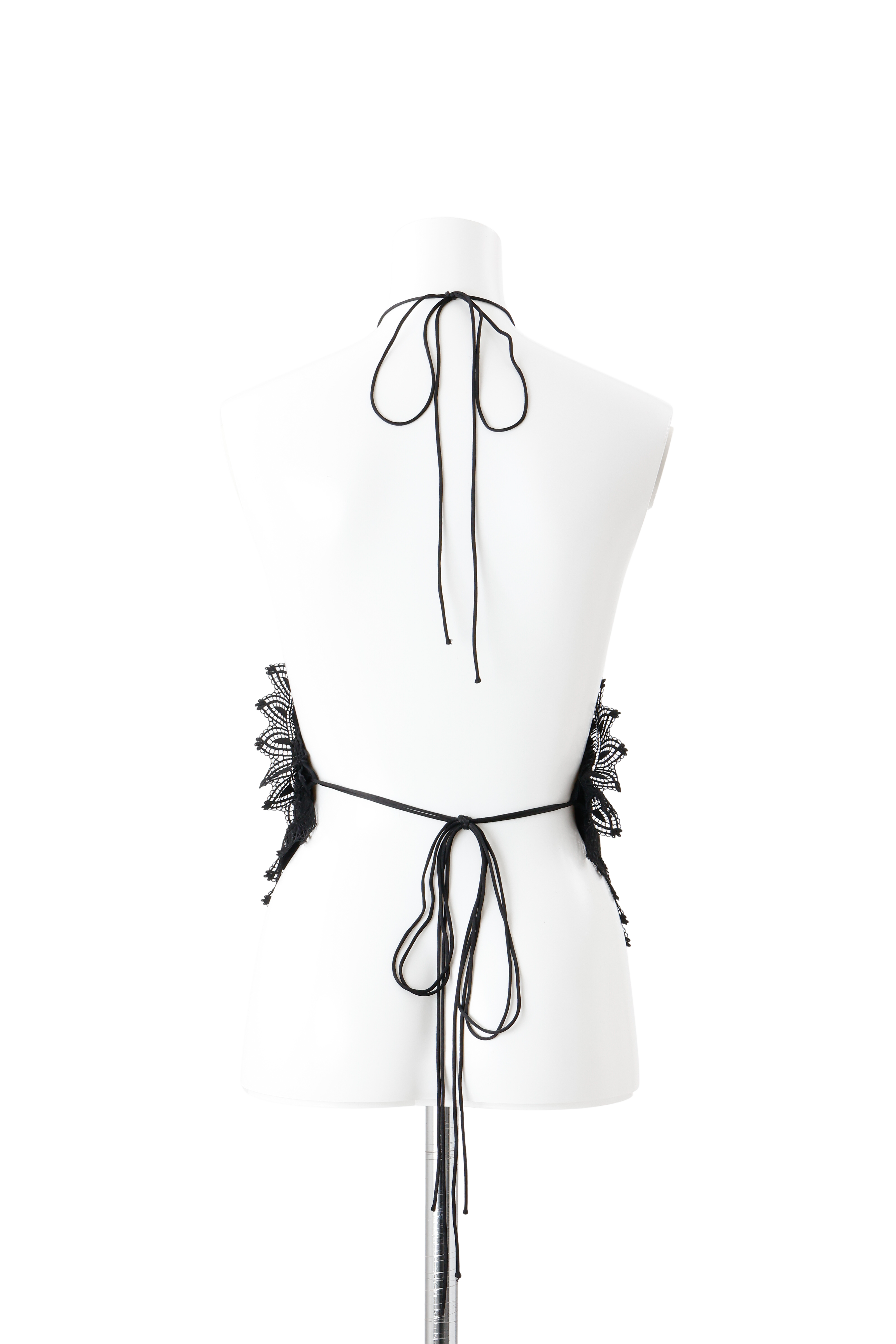 Smocking veill bustier - Black