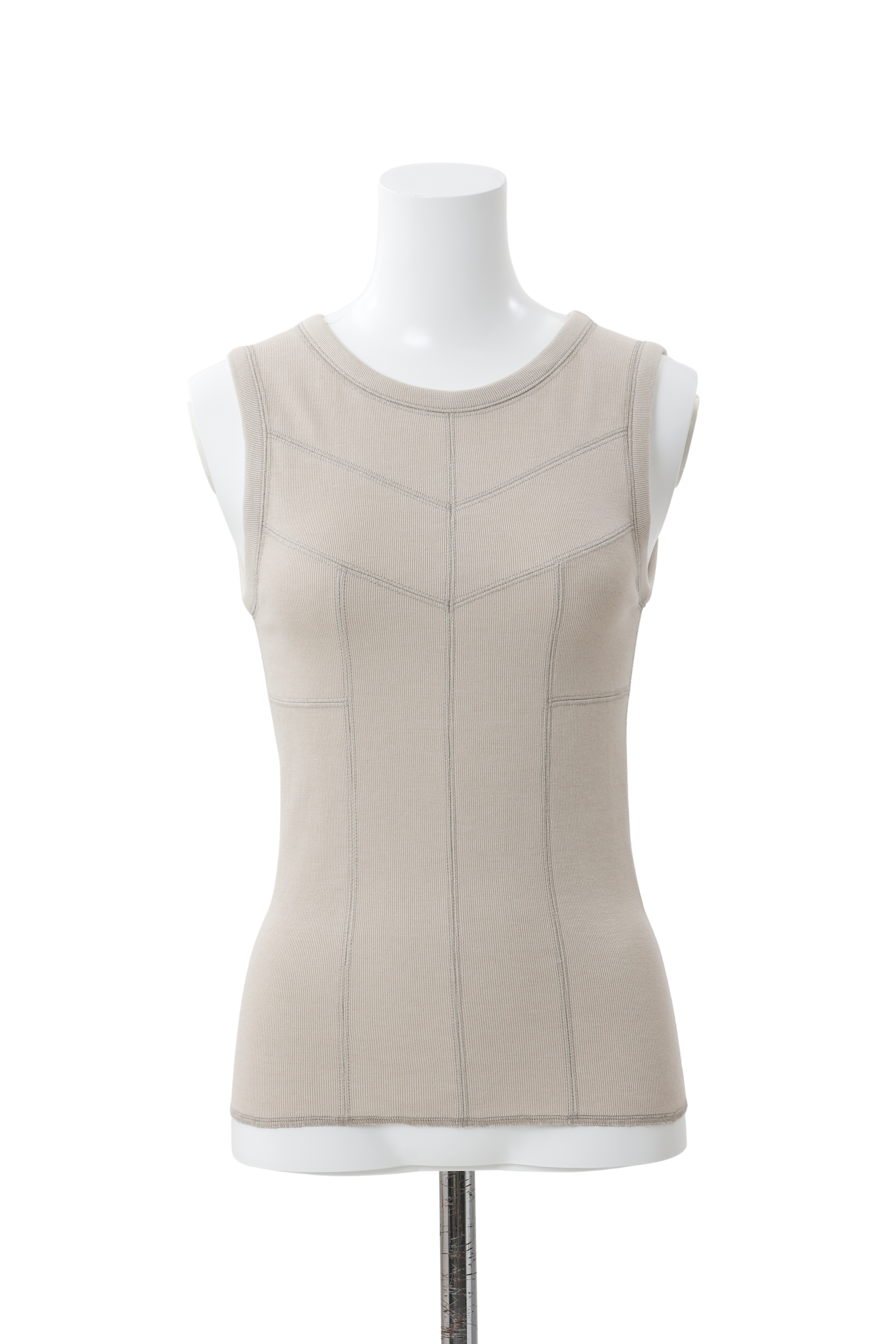Overs titch rib tops - Beige