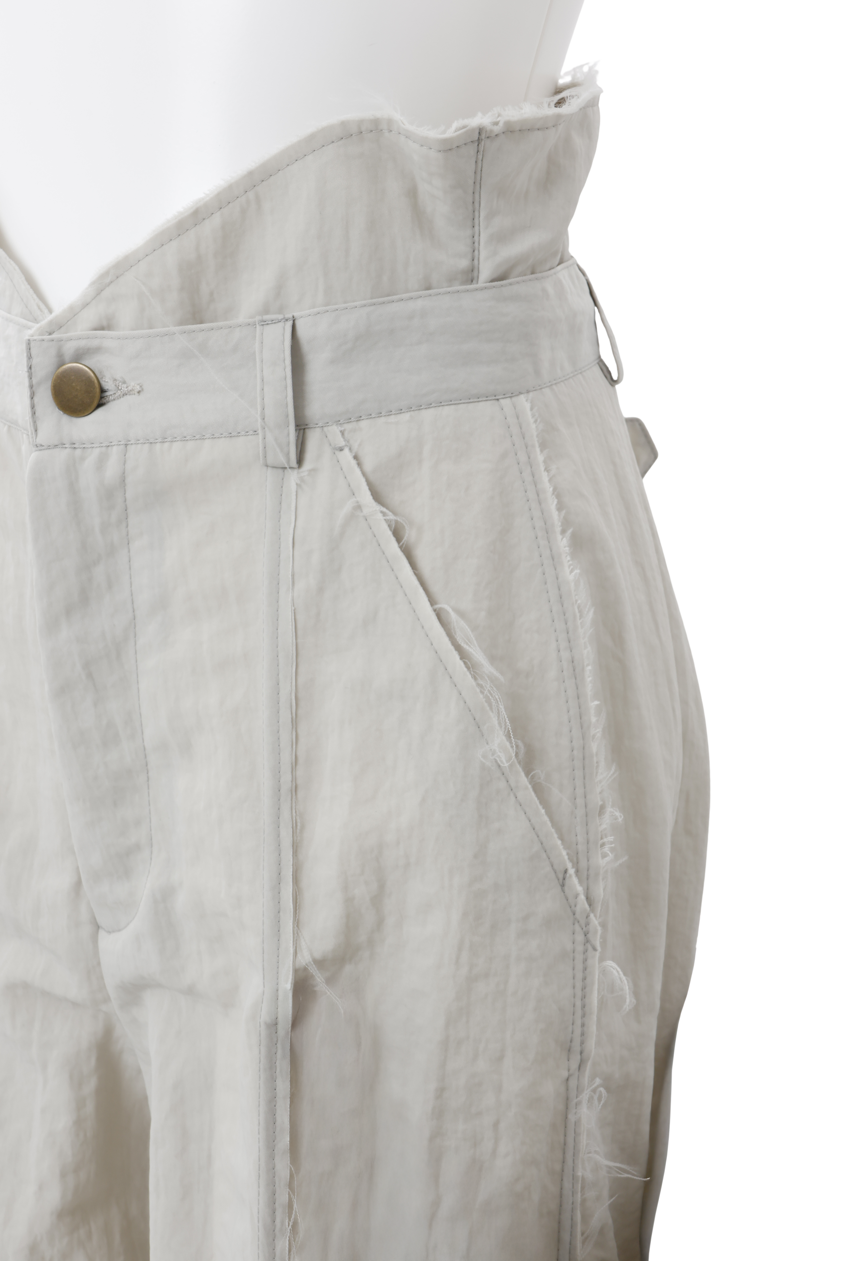 Military shrink pants - Greige