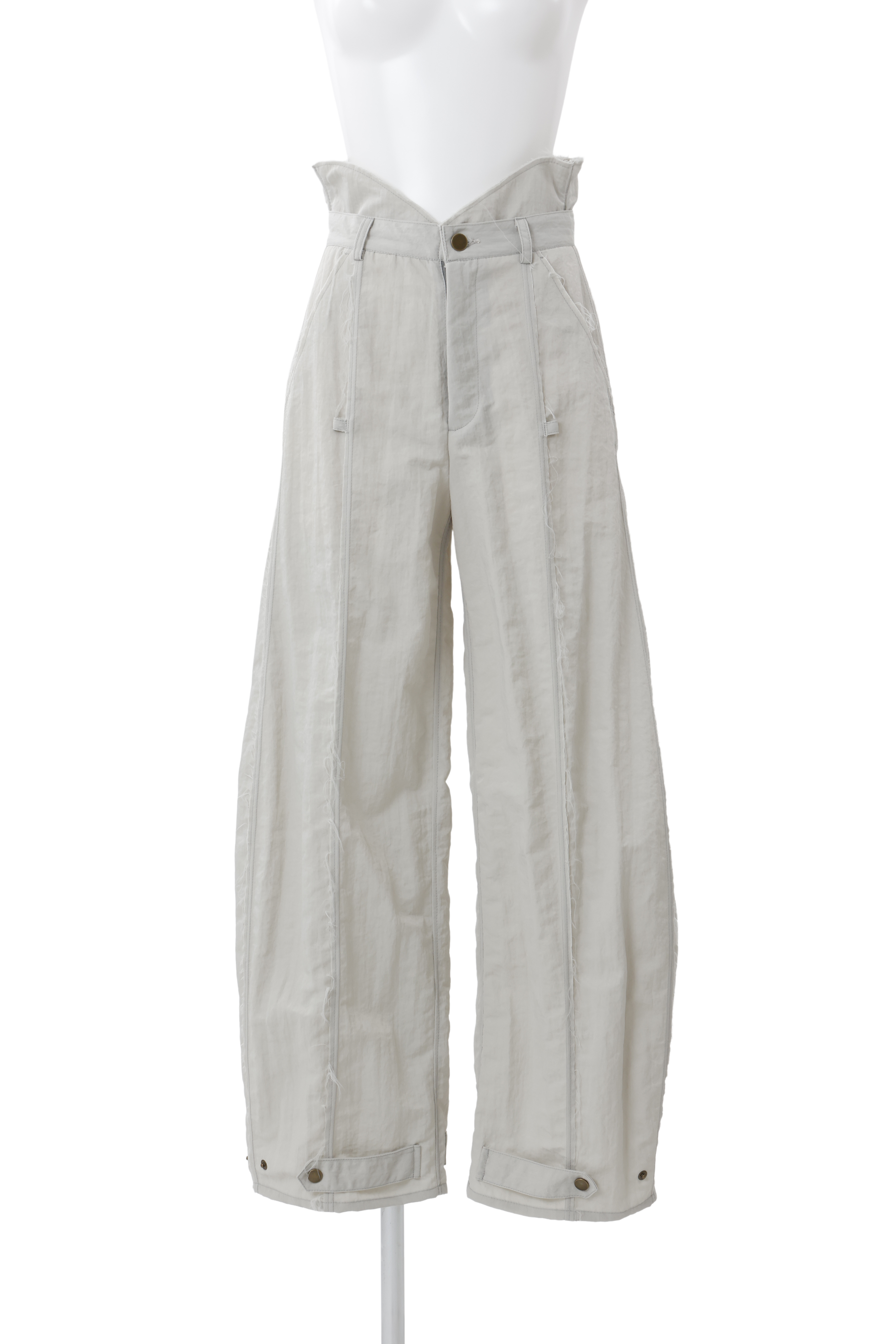 Military shrink pants - Greige