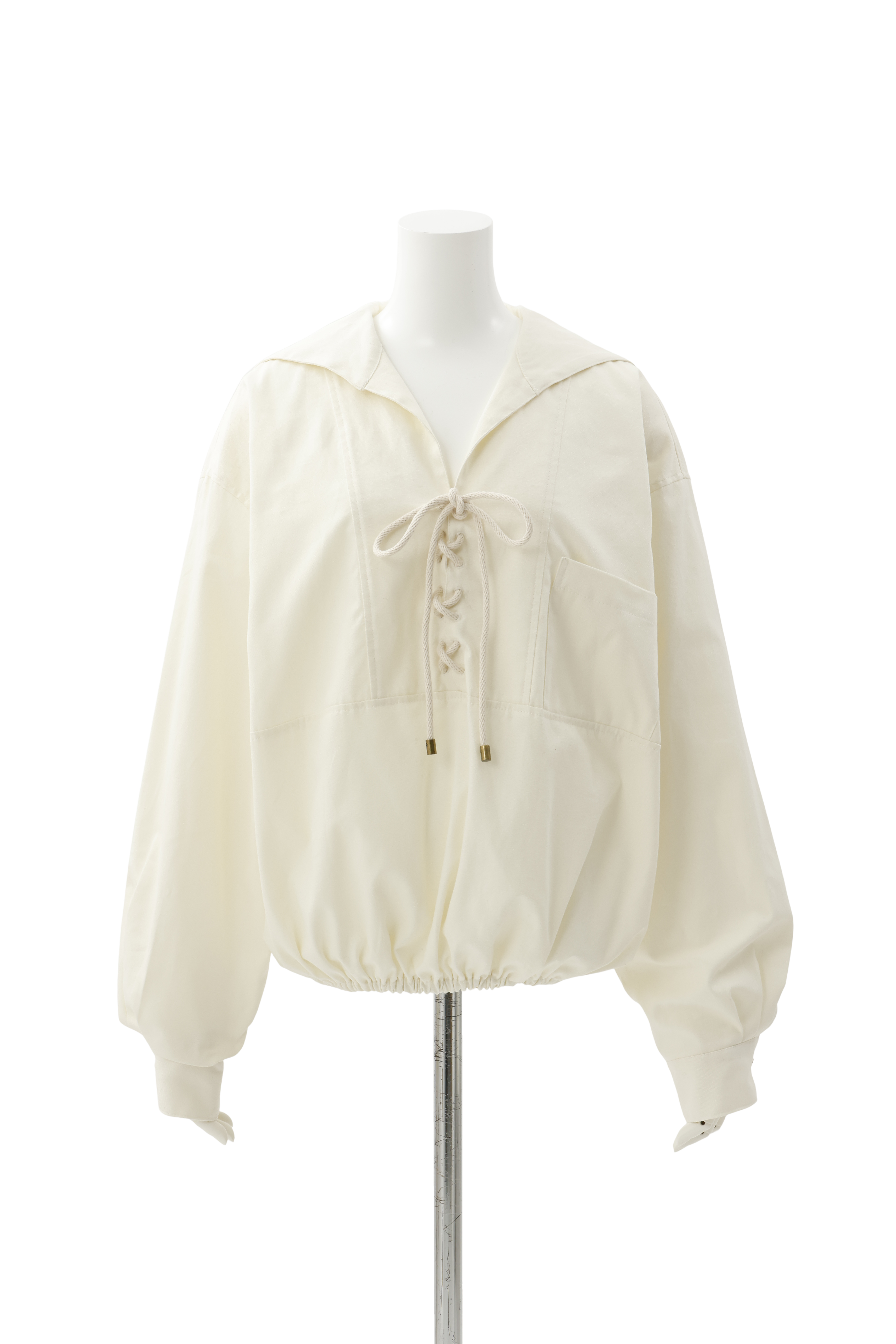 Sailor smock shirt - Ivory