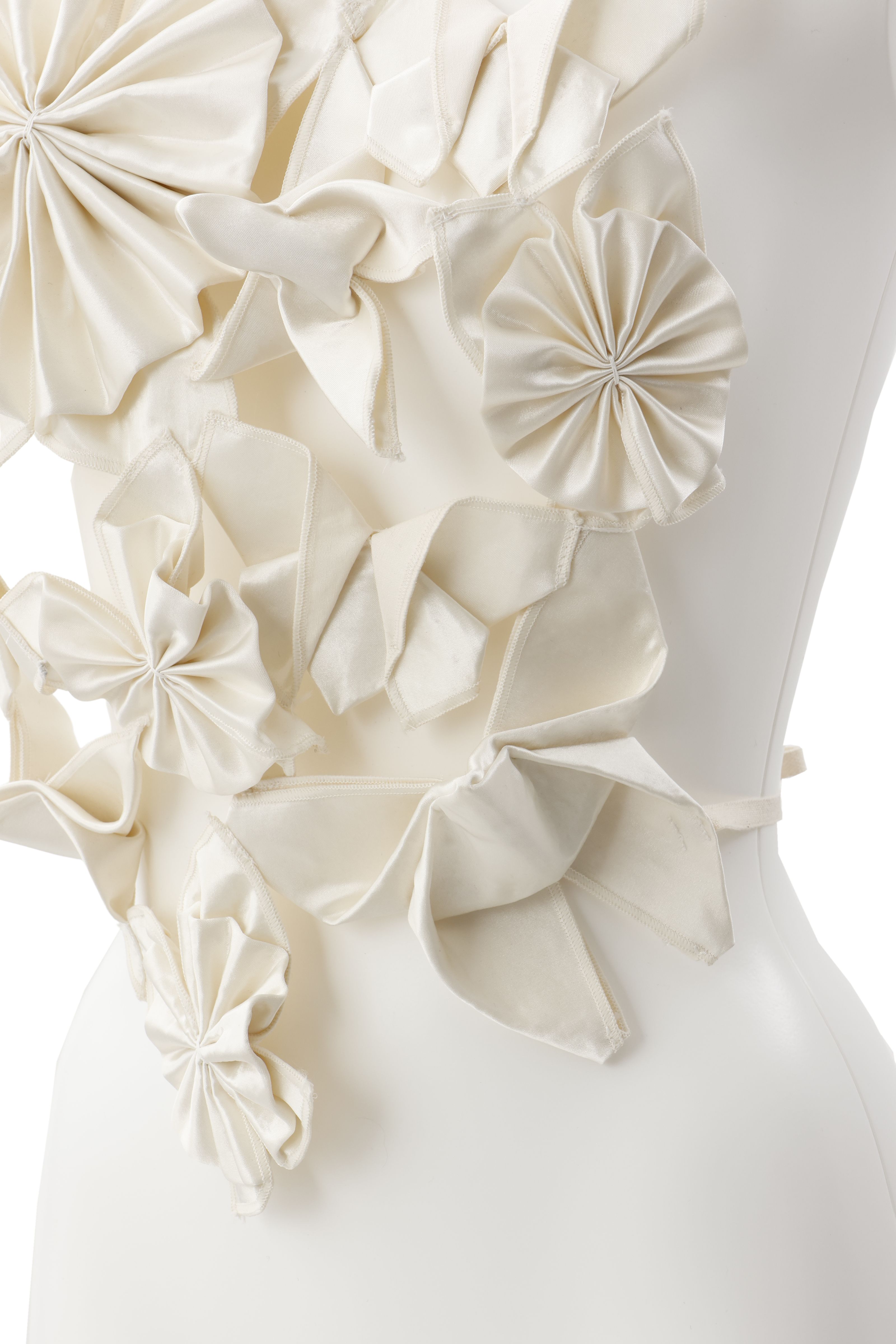 Origami bustier - Ivory