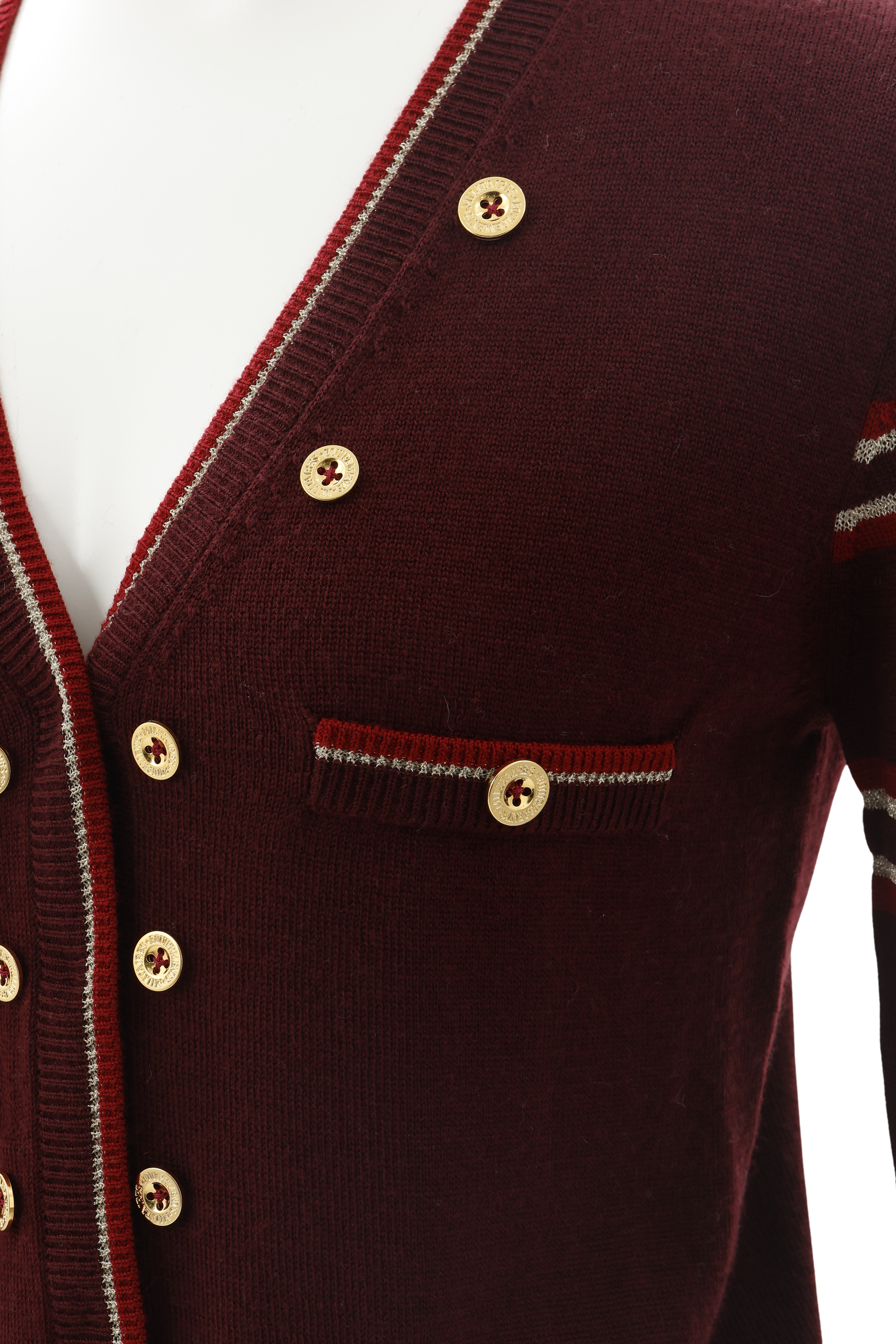 Hans cardigan - Bordeaux