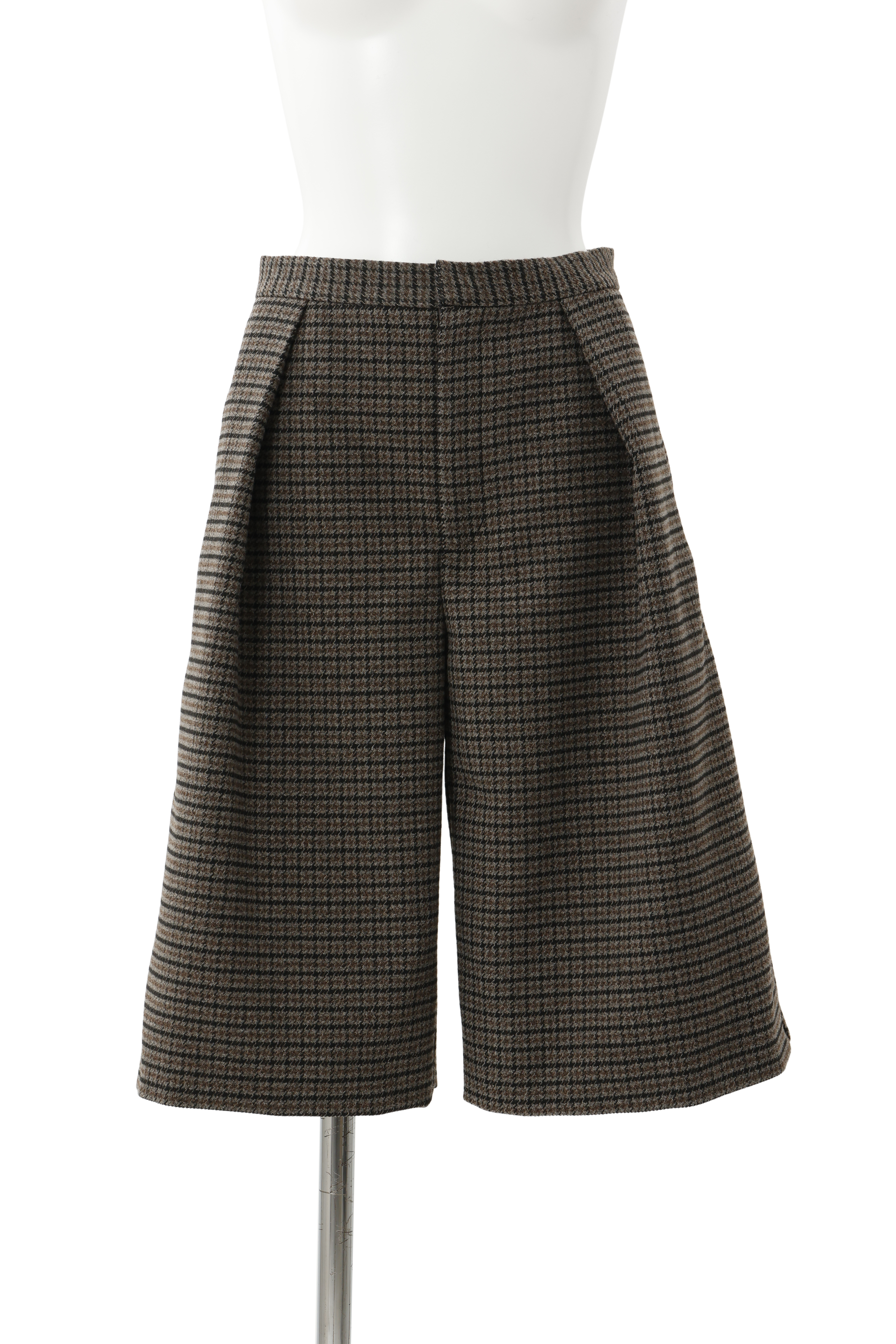 Bermuda pants - Gray tweed