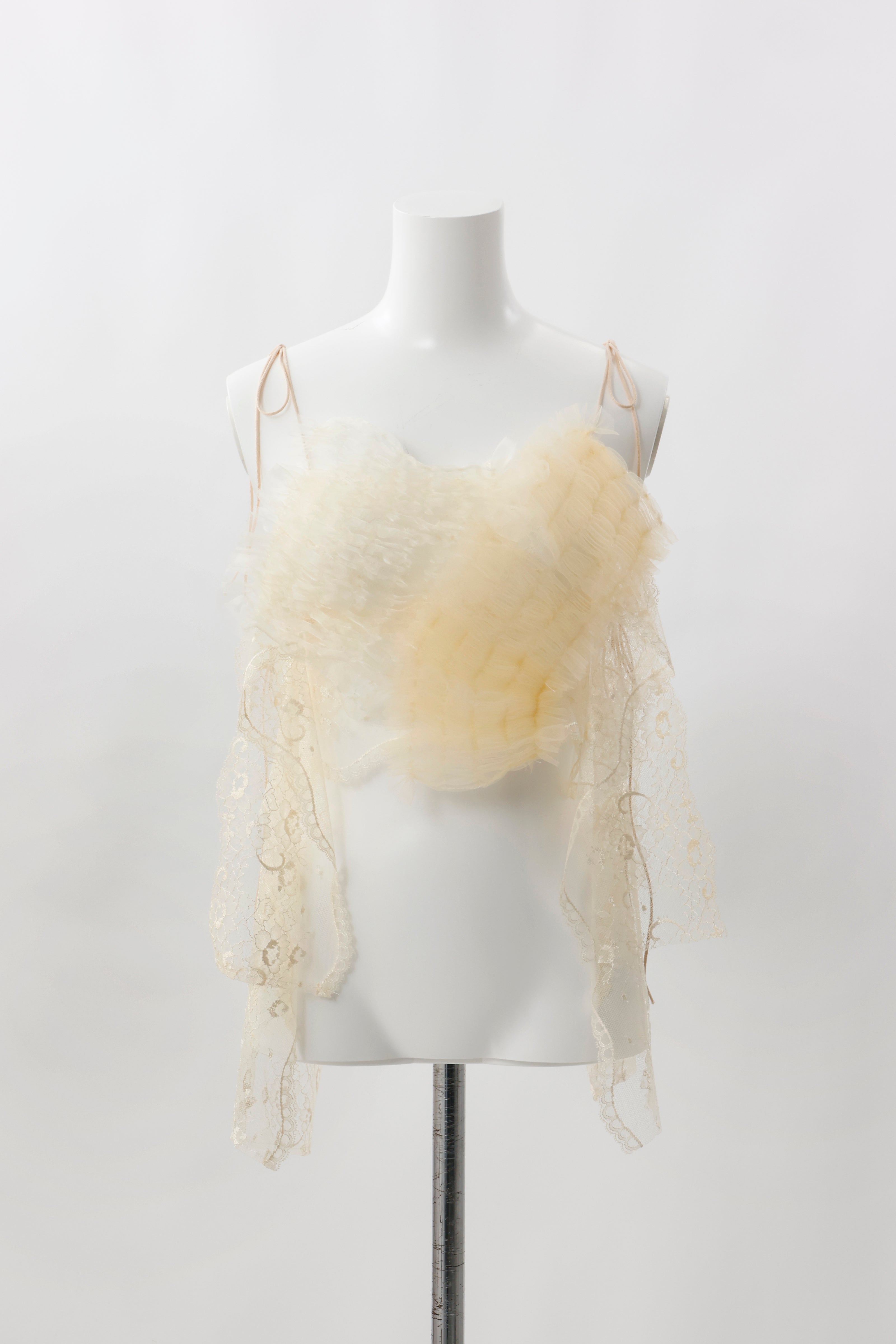 Pleatting skirt - Ivory