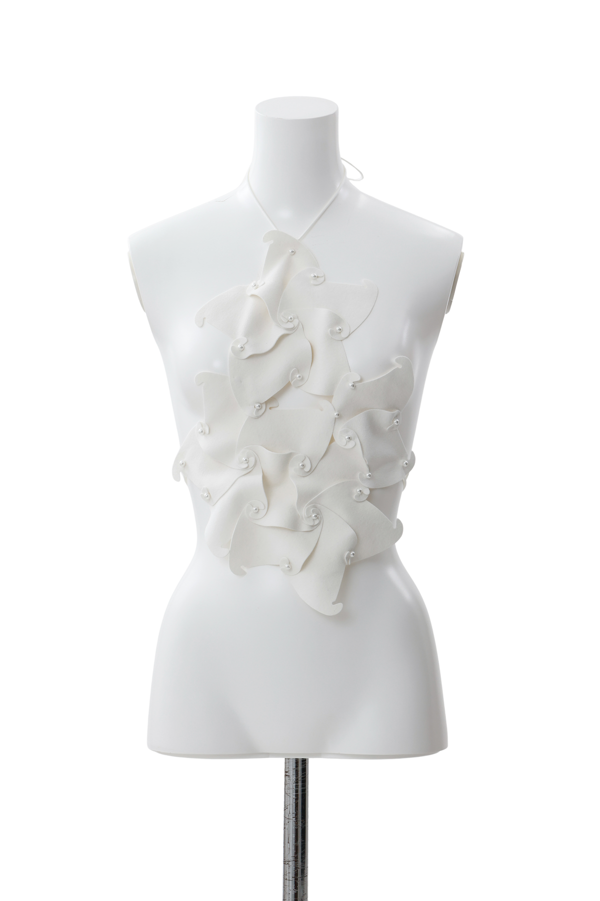 Puzzle assemble bustier - Off-white