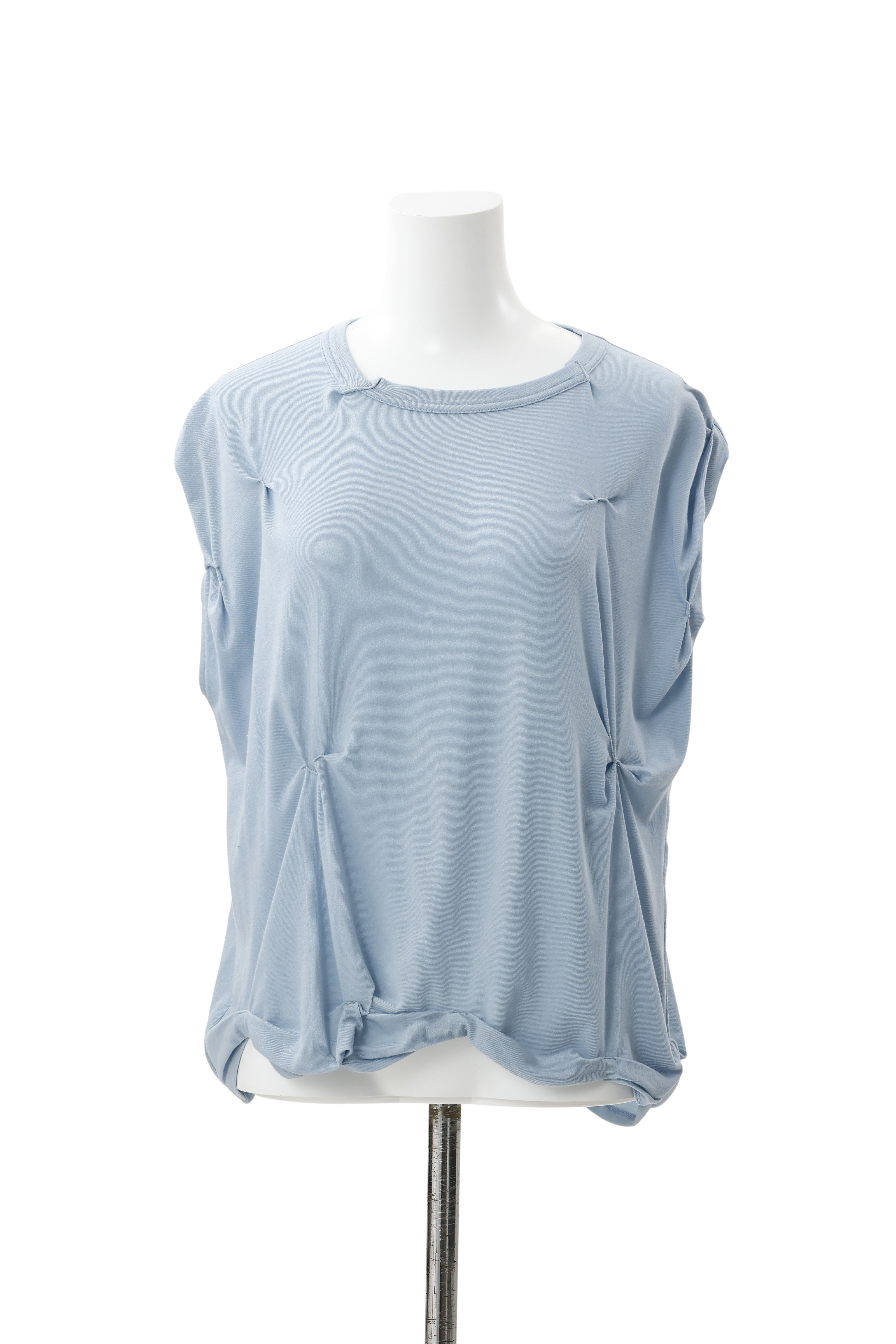 Tuck drape pullover - Blue