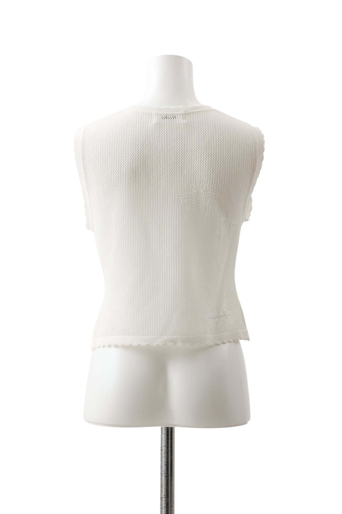 Lace Knit top - Off-white