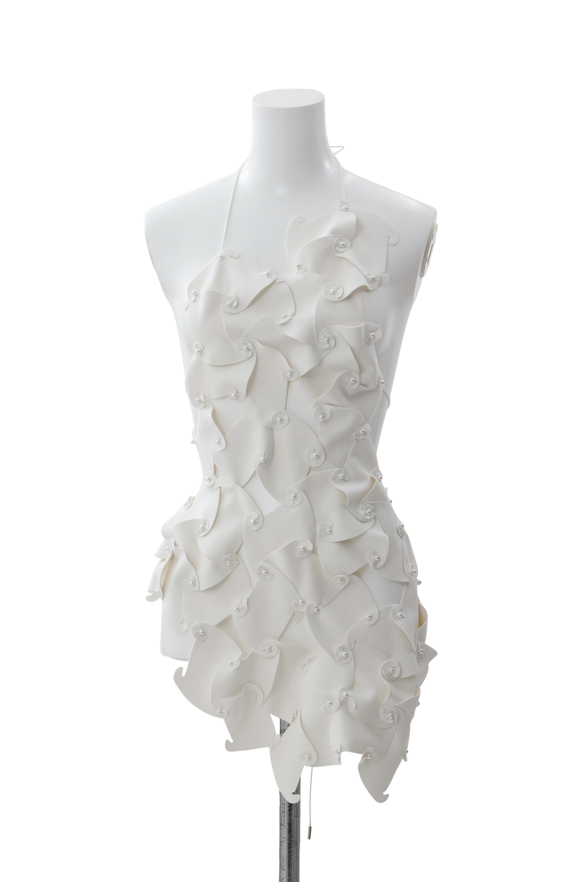 Puzzle assemble apron - Off-white