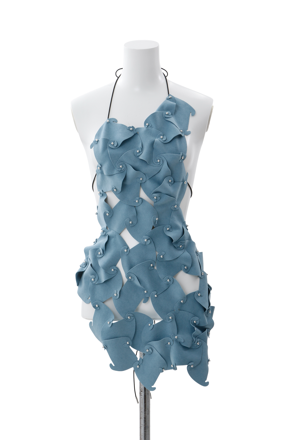 Puzzle assemble apron - Blue