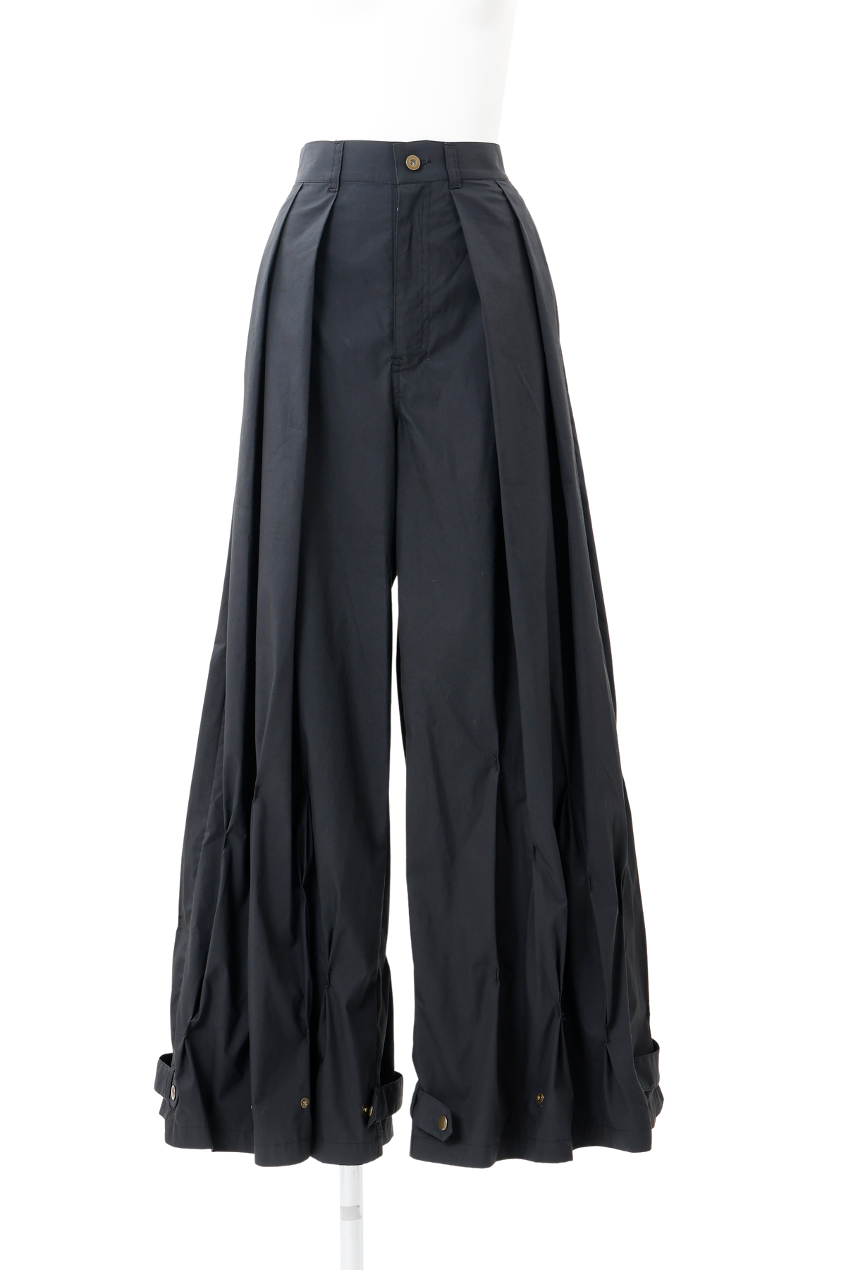 Tuck palazzo pants - Black
