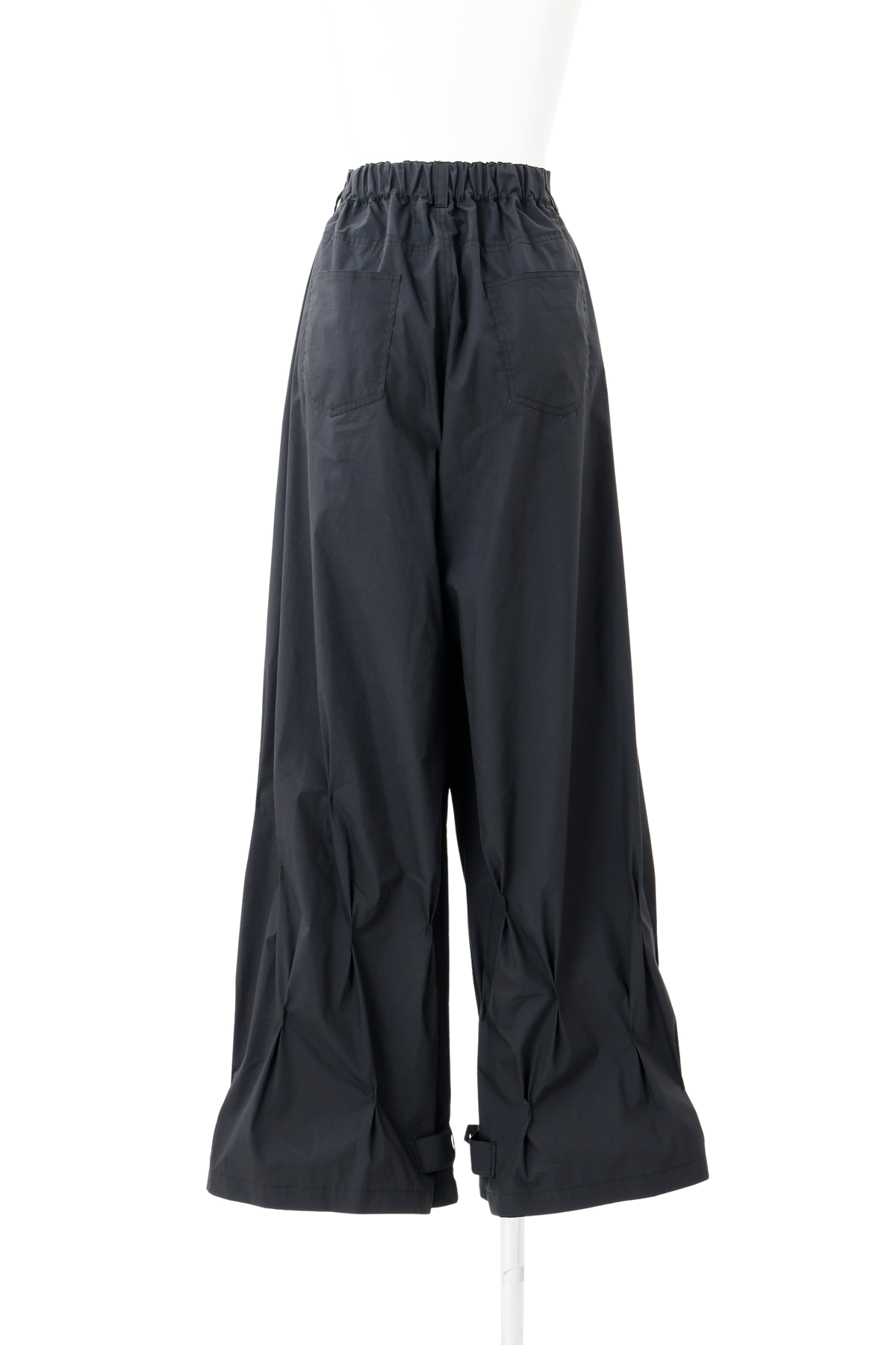 Tuck palazzo pants - Black