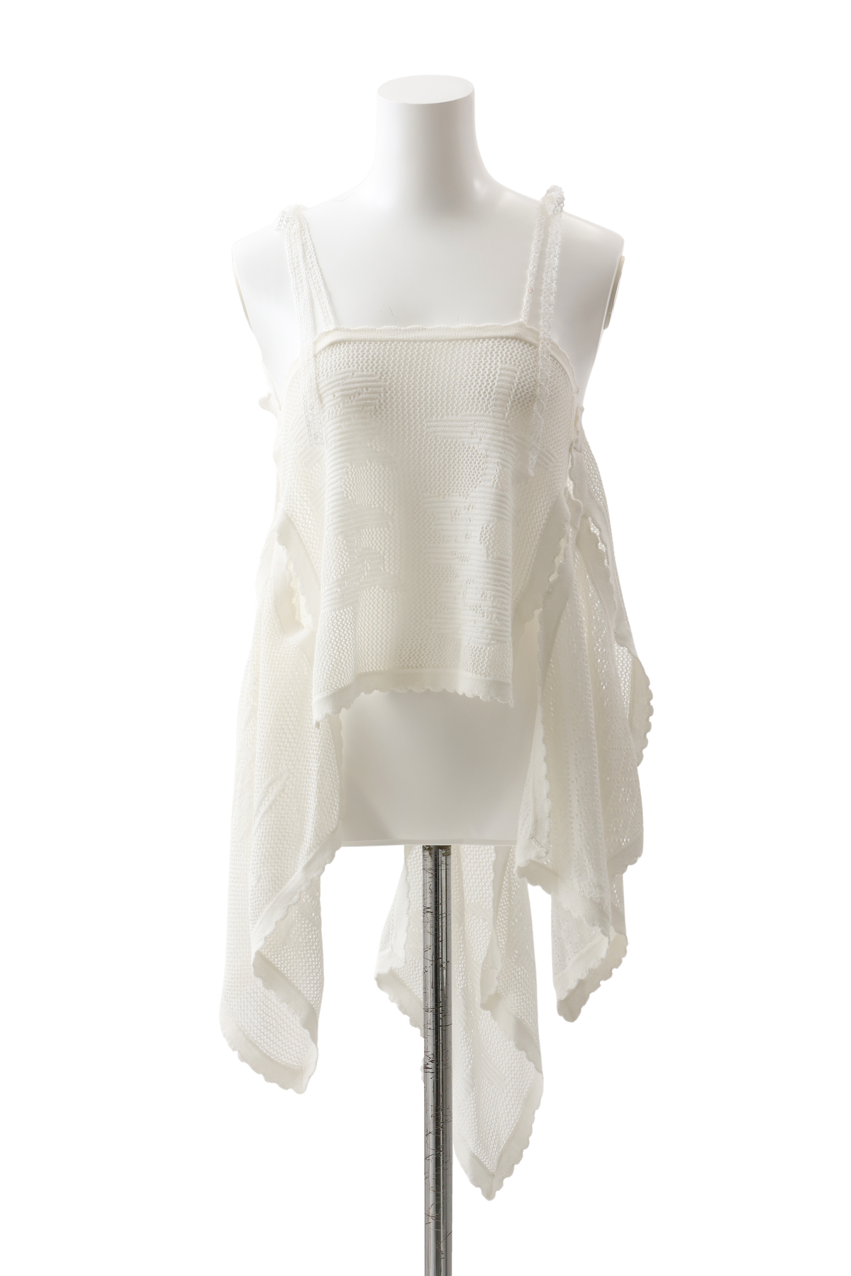 Lace knit skirt - Off-white