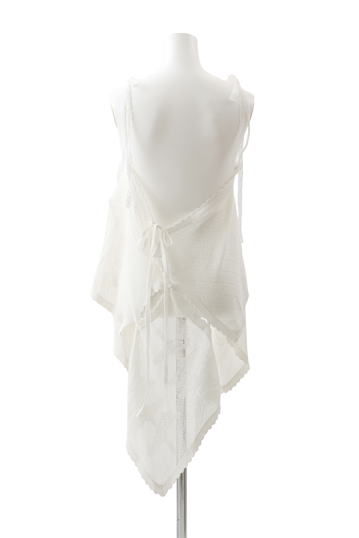 Lace knit skirt - Off-white