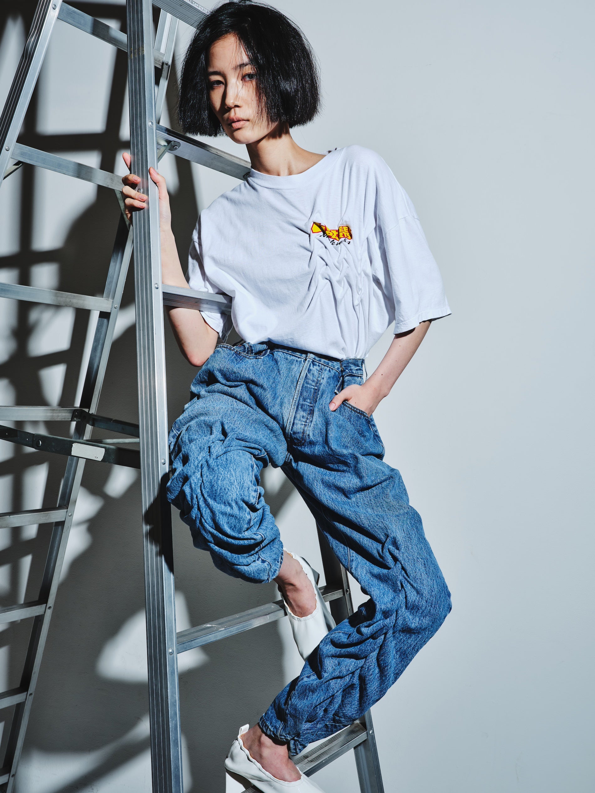 ATELIER by Create Clair / Remake denim - Blue - S