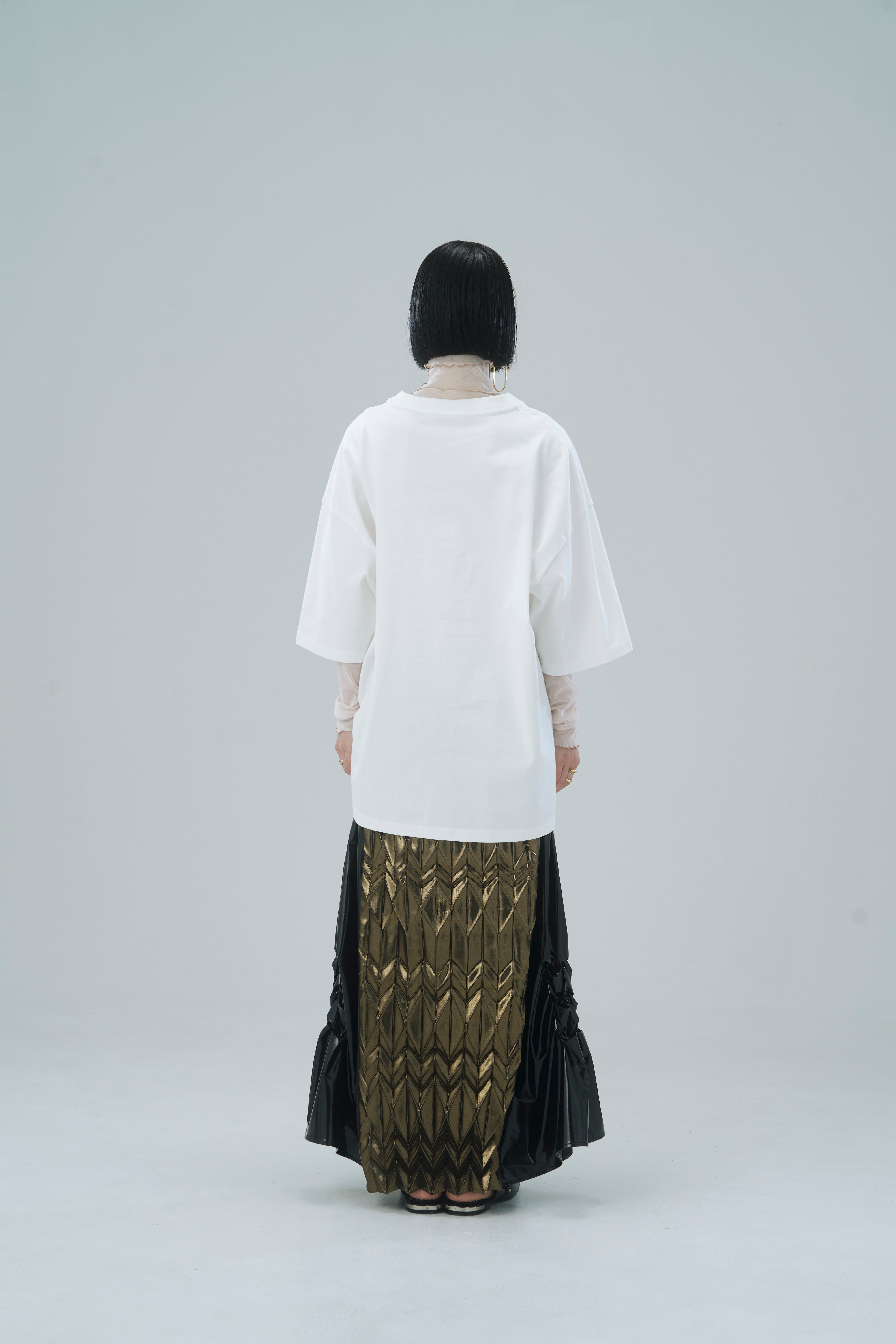 Smocking big t-shirt