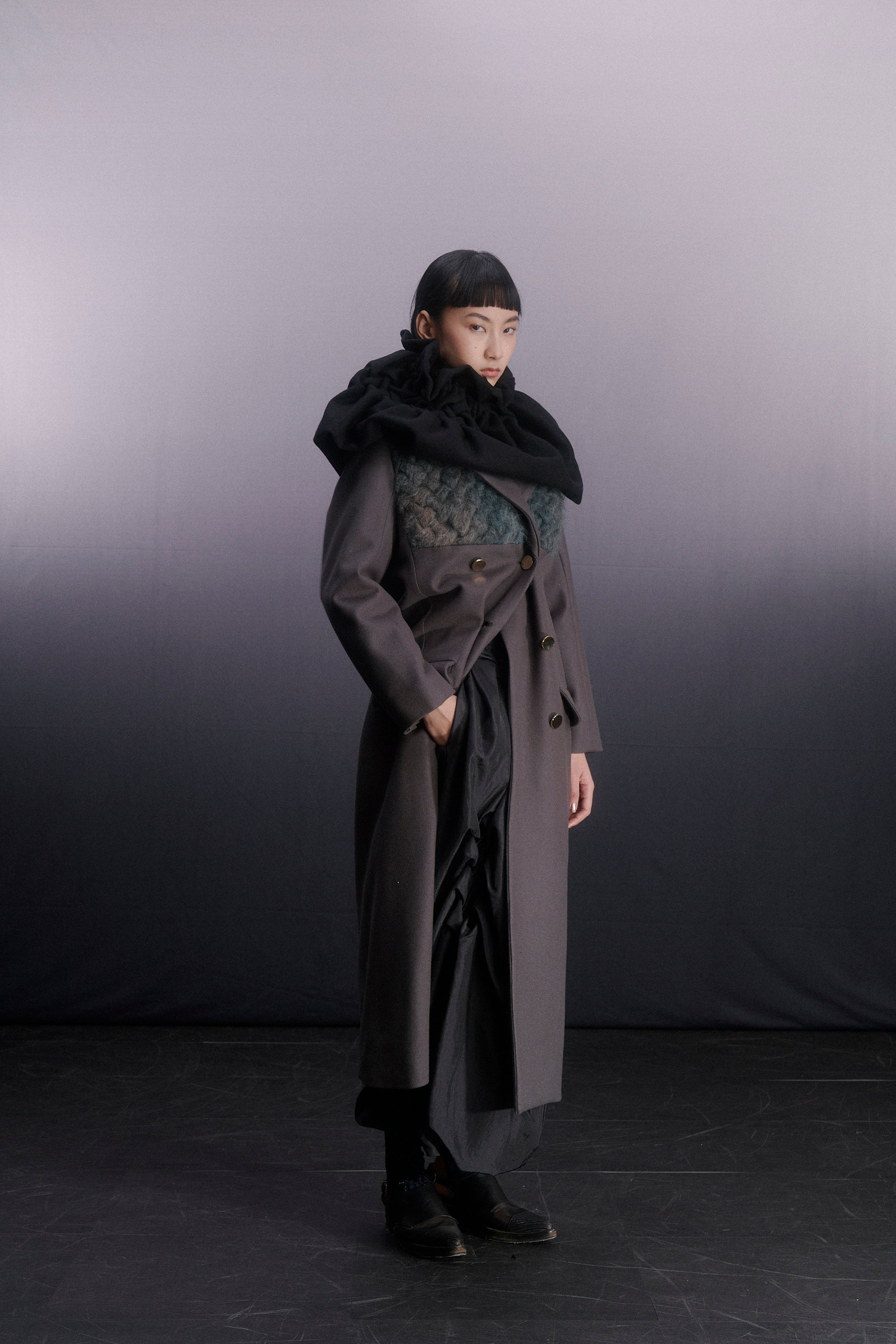 Scrunchie Snood - Black