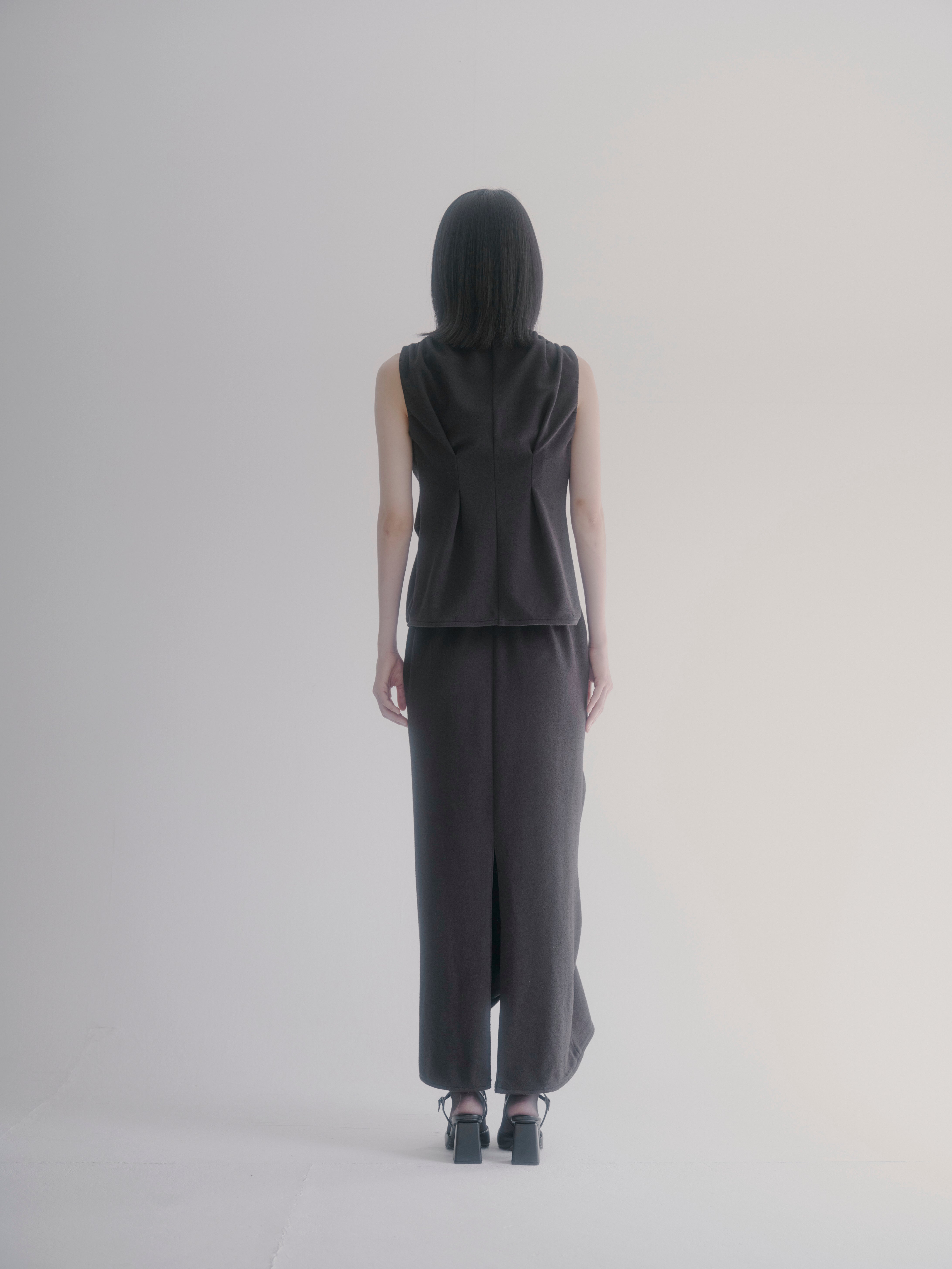 Design twist pullover - Black