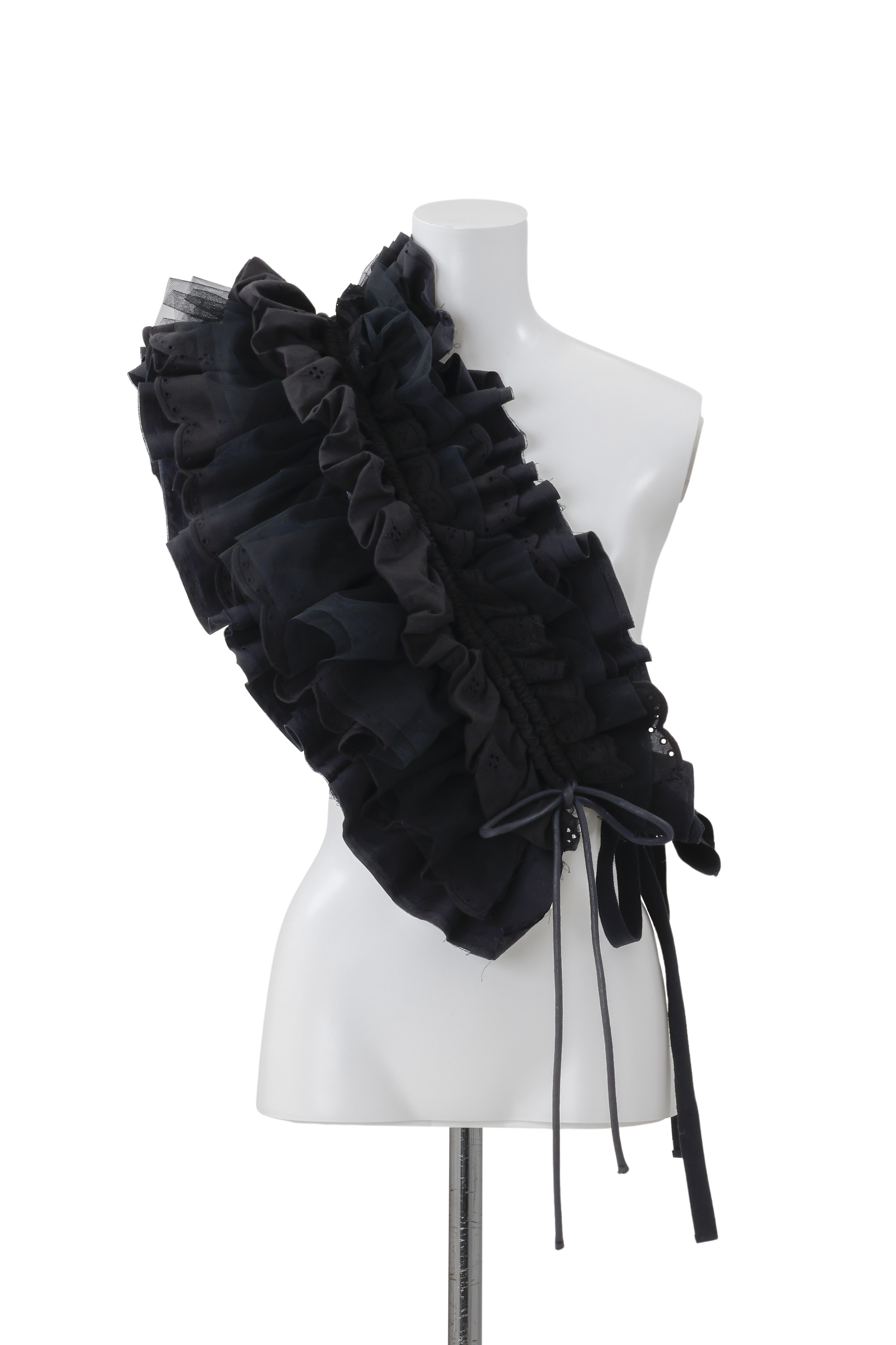 Frill vest - Black