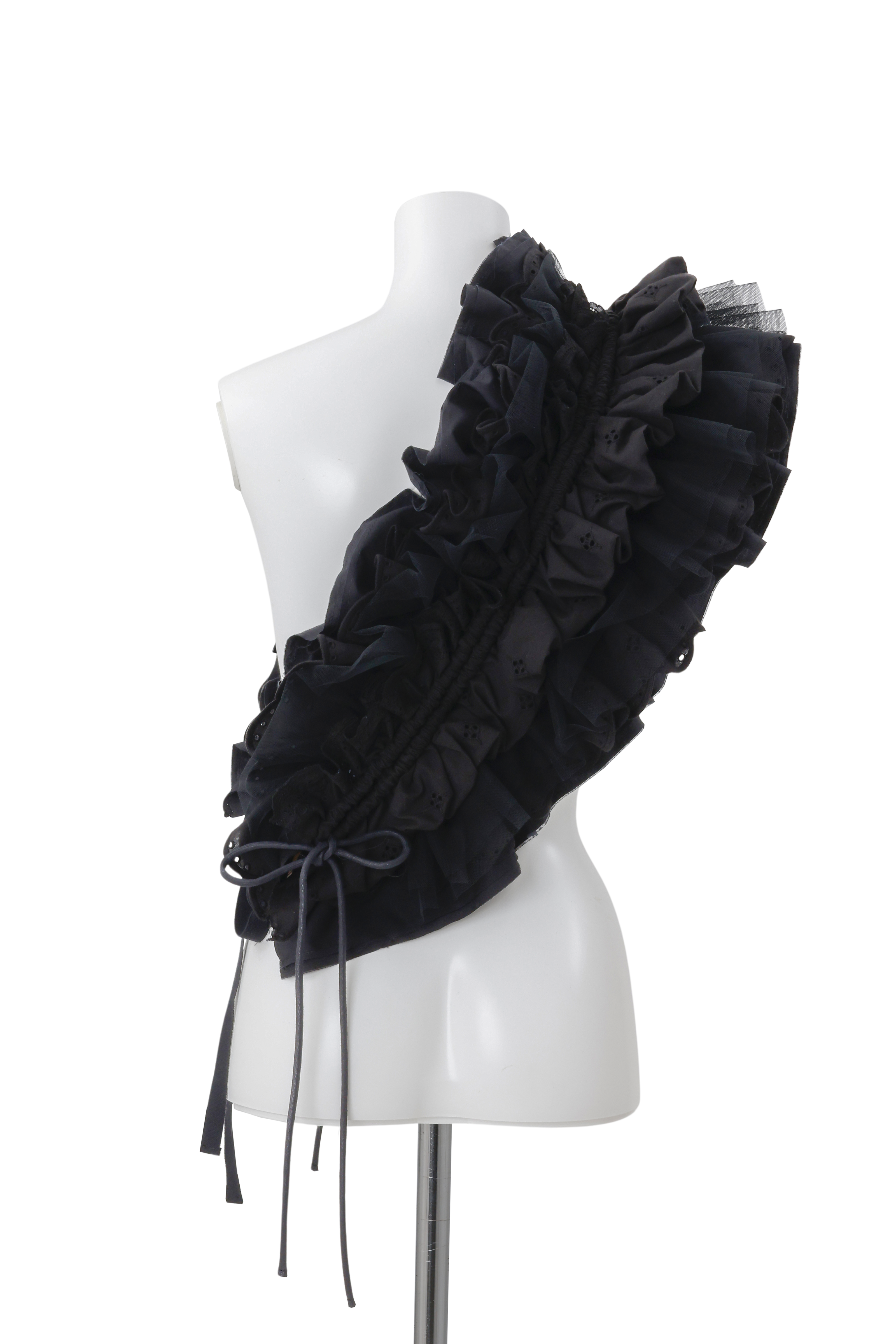 Frill vest - Black