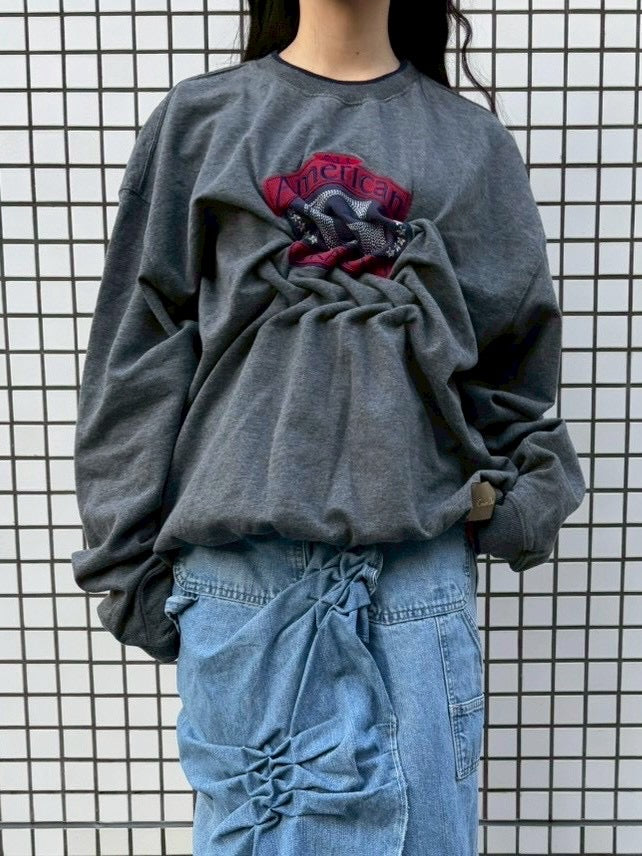 ATELIER by Create Clair / Remake sweat - front - 4 - Gray