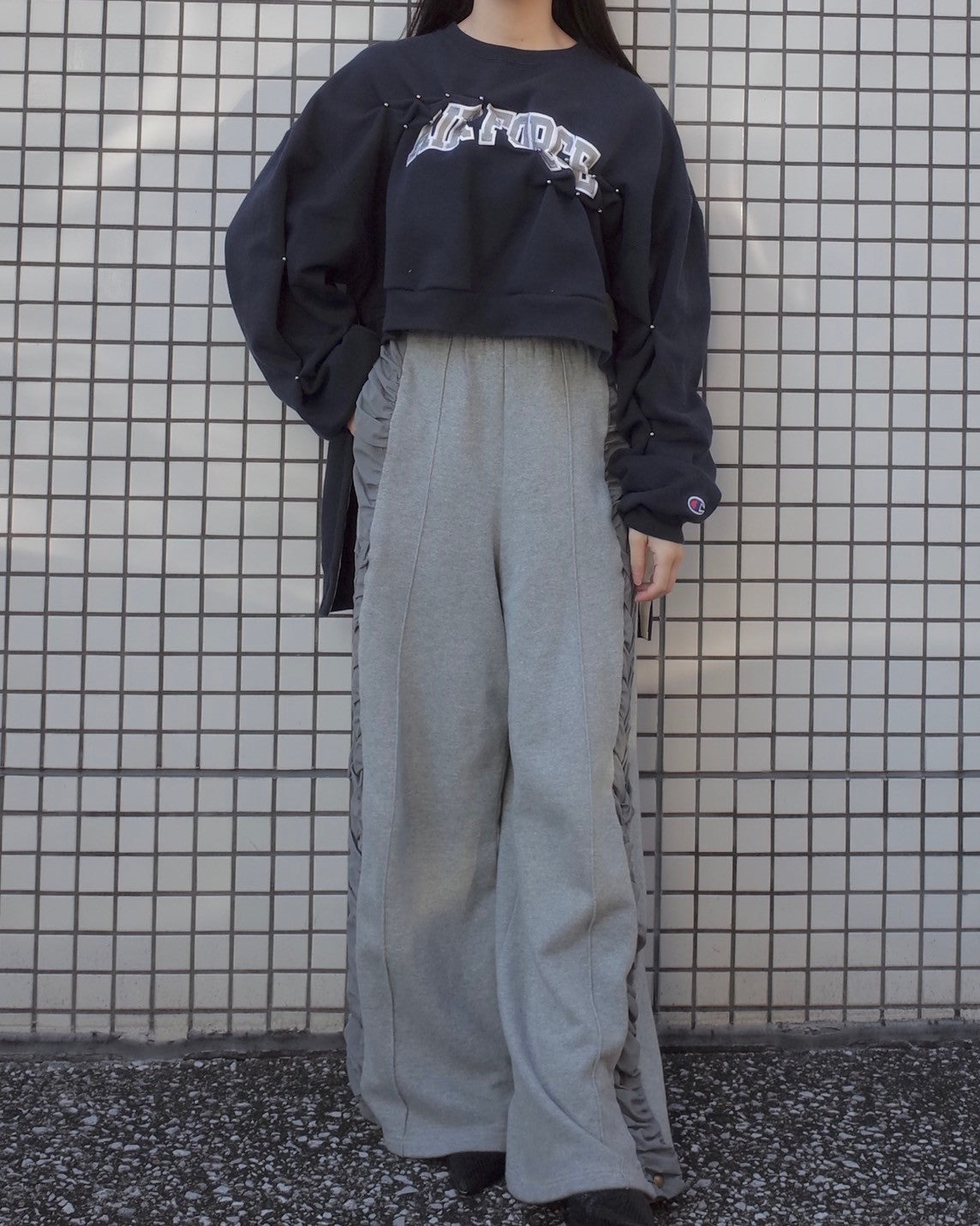 ATELIER by Create Clair / Remake - short - Navy