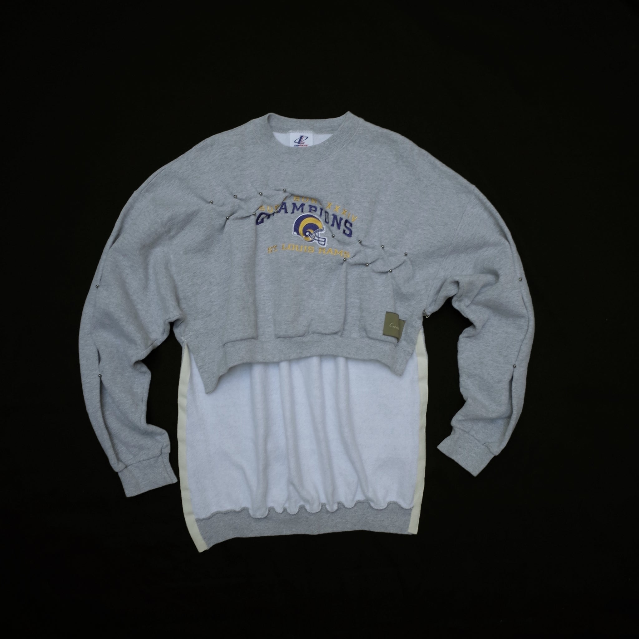 ATELIER by Create Clair / Remake Front Short Sweat - 2 - Gray