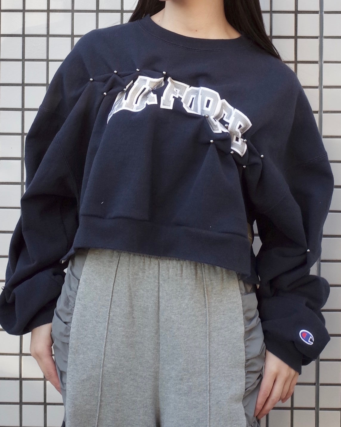 ATELIER by Create Clair / Remake - short - Navy