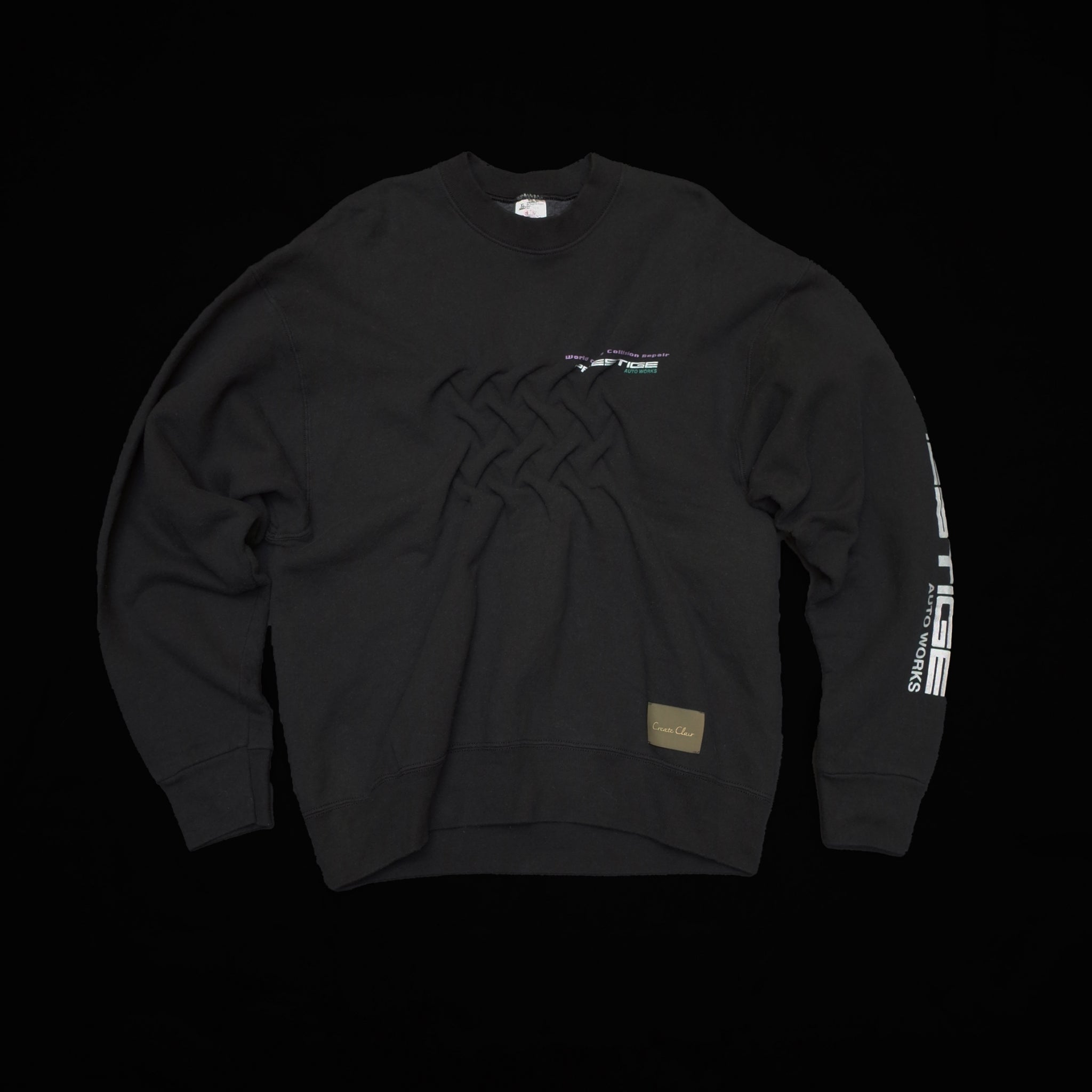 ATELIER by Create Clair / Remake Smocking Sweat - 1 - Black