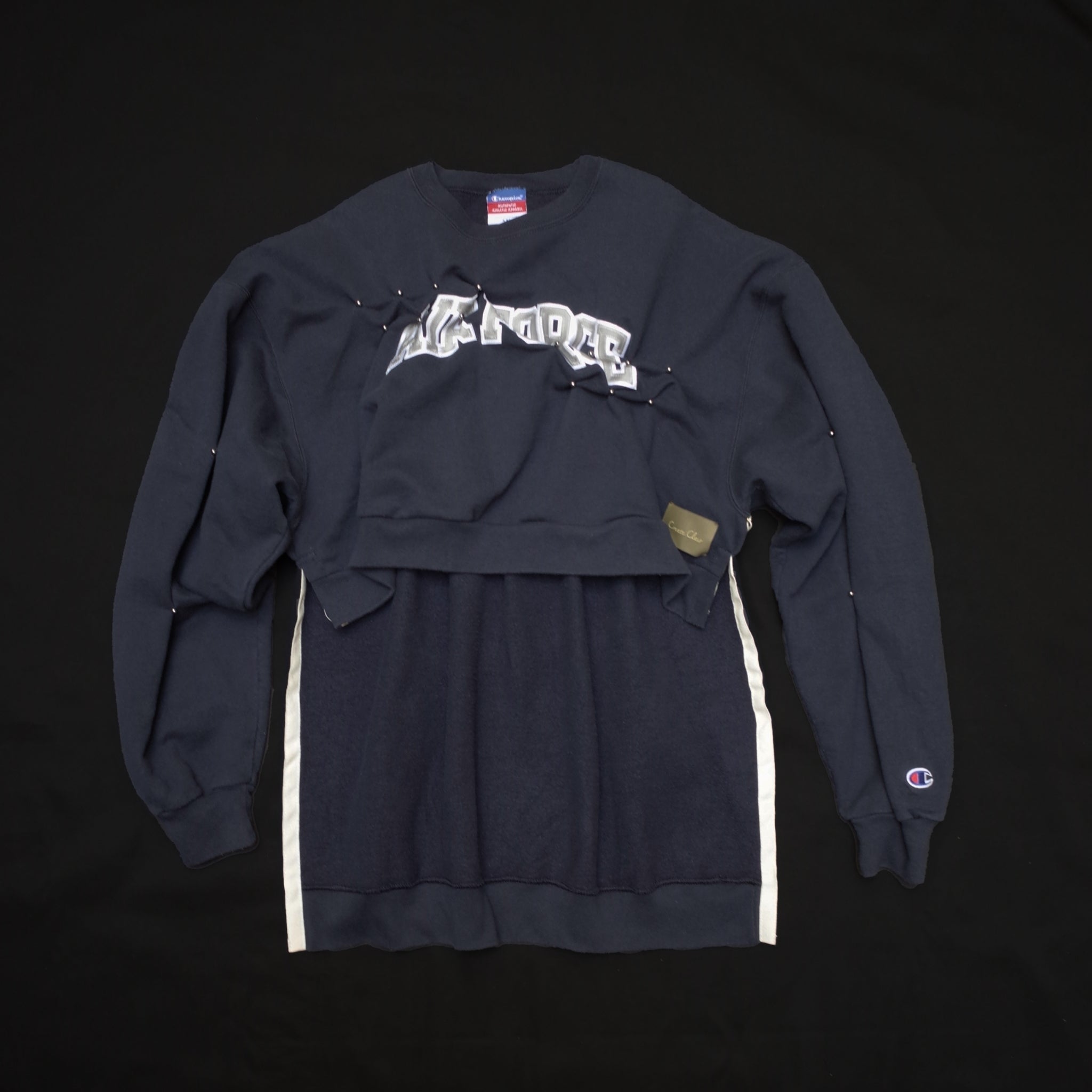 ATELIER by Create Clair / Remake Front Short Sweat - 2 - Navy