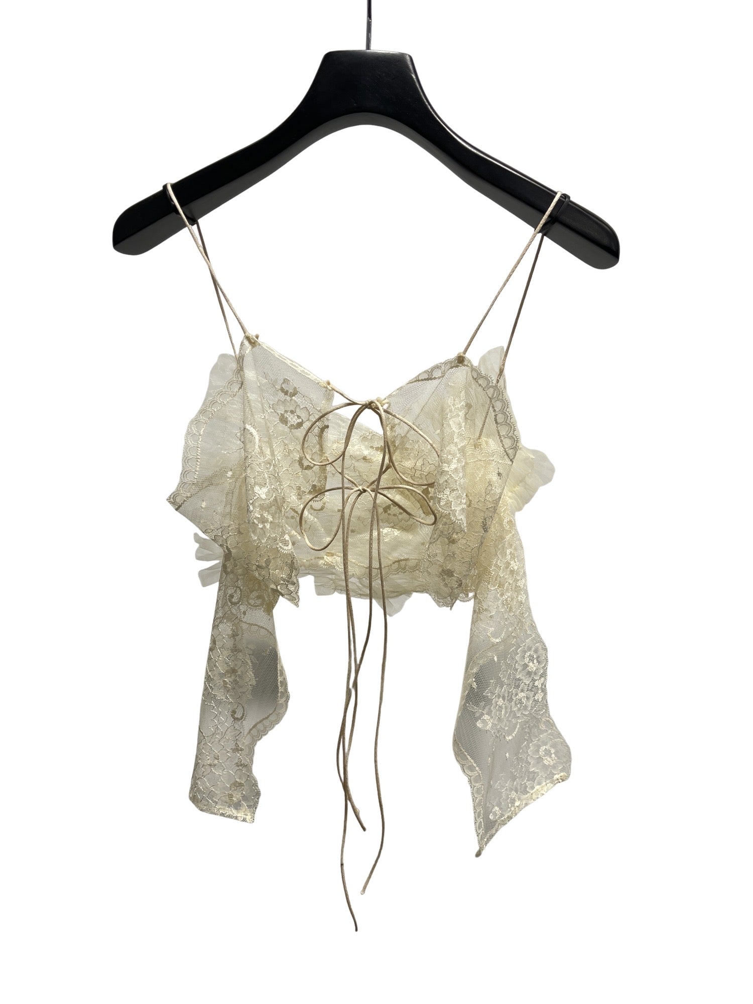 Pleatting bustier - Ivory