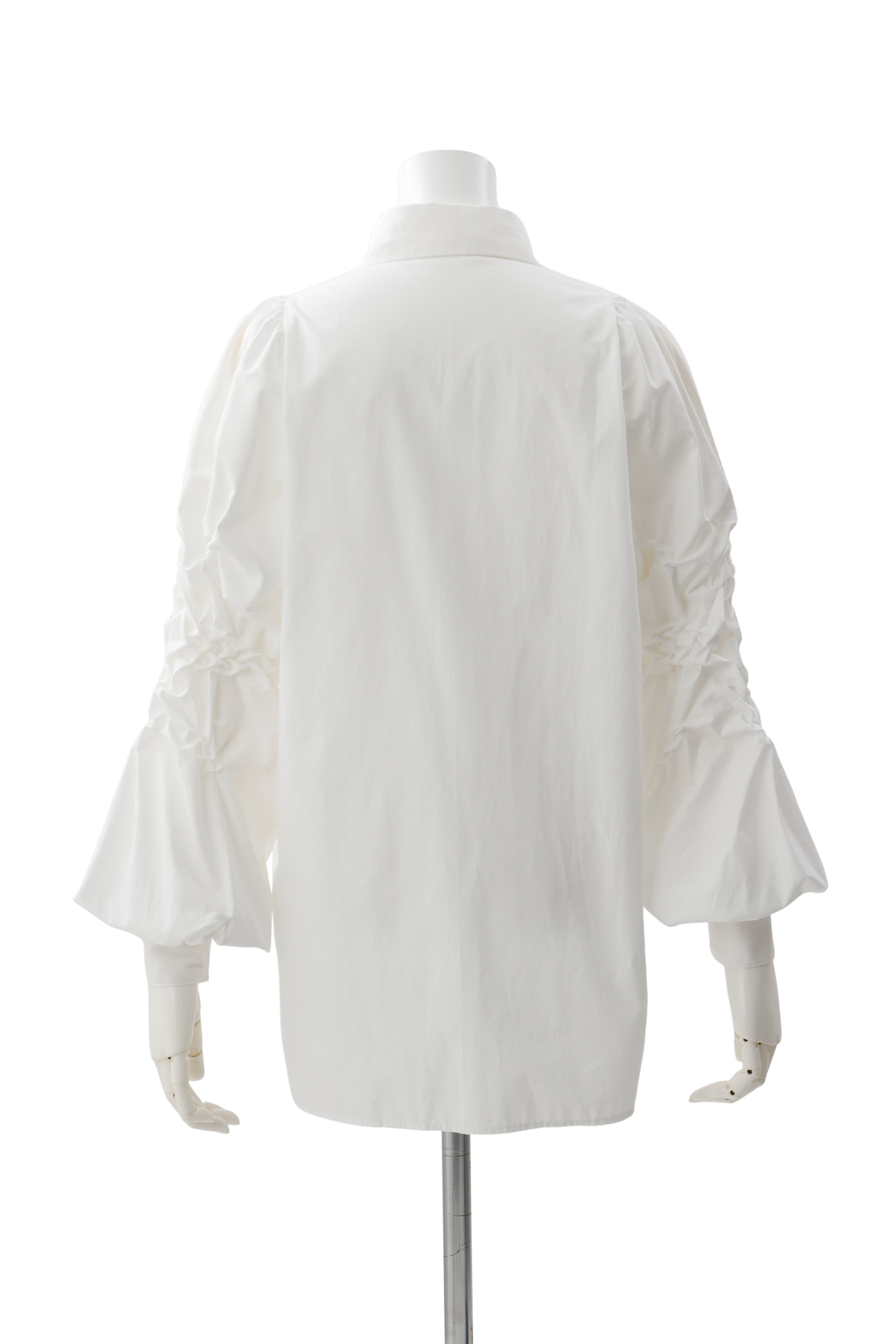 Bubble sleeve blouse - White