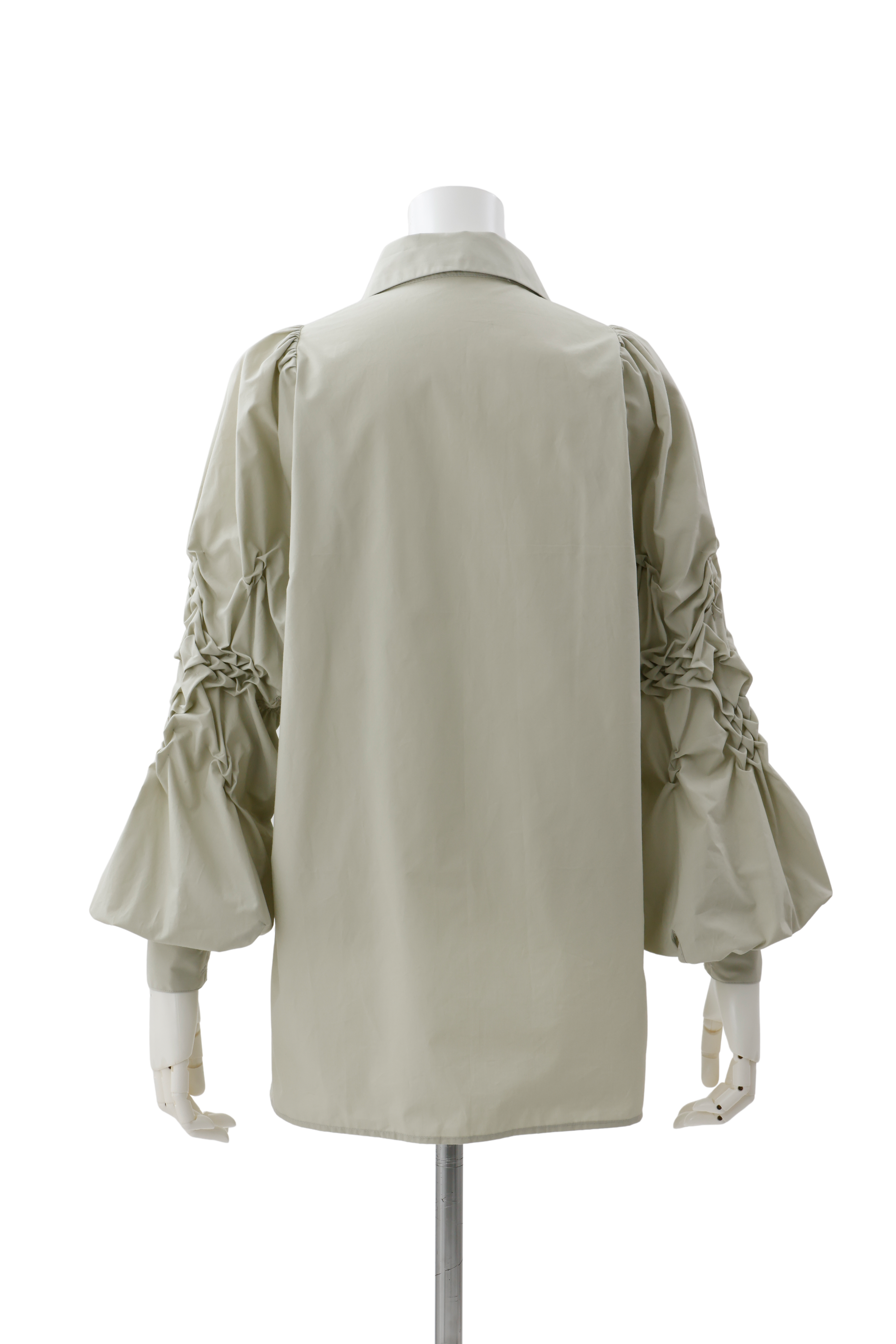 Bubble sleeve blouse - Green