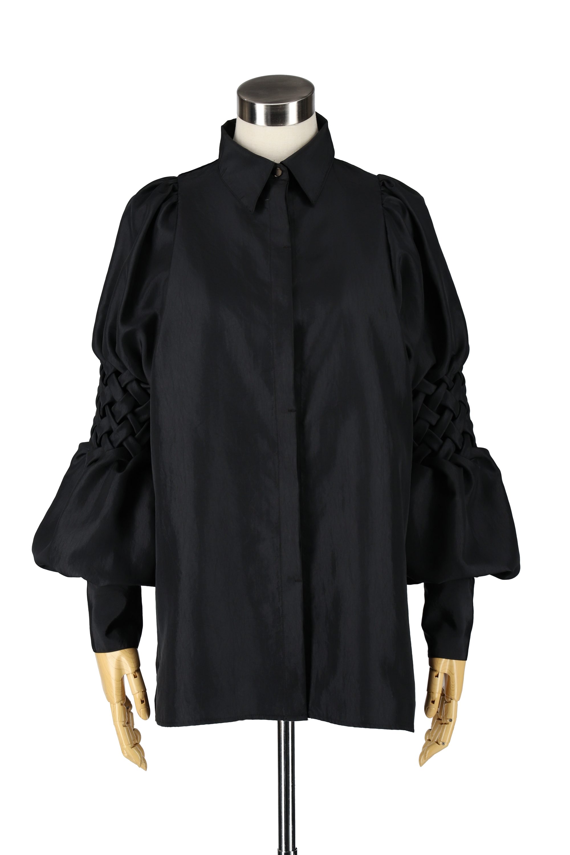 Bubble sleeve blouse - Black